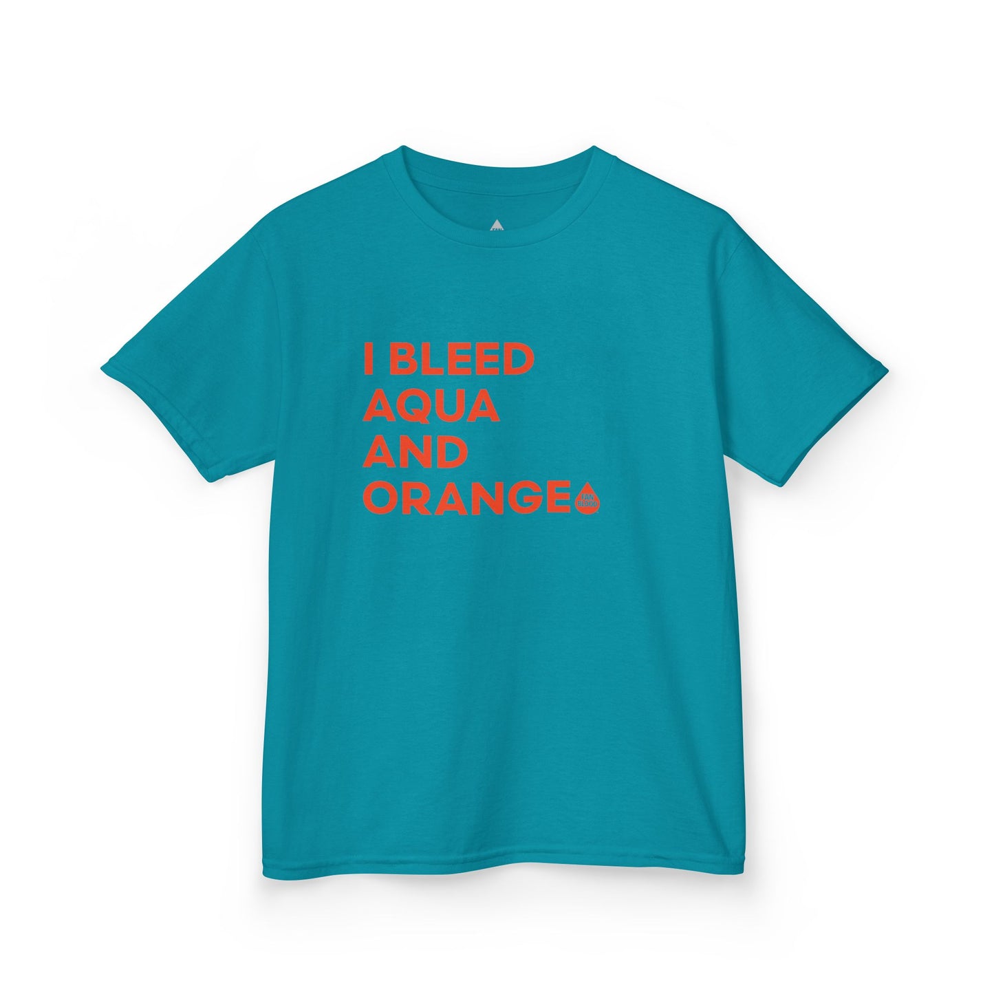 I Bleed Aqua & Orange Kid's T