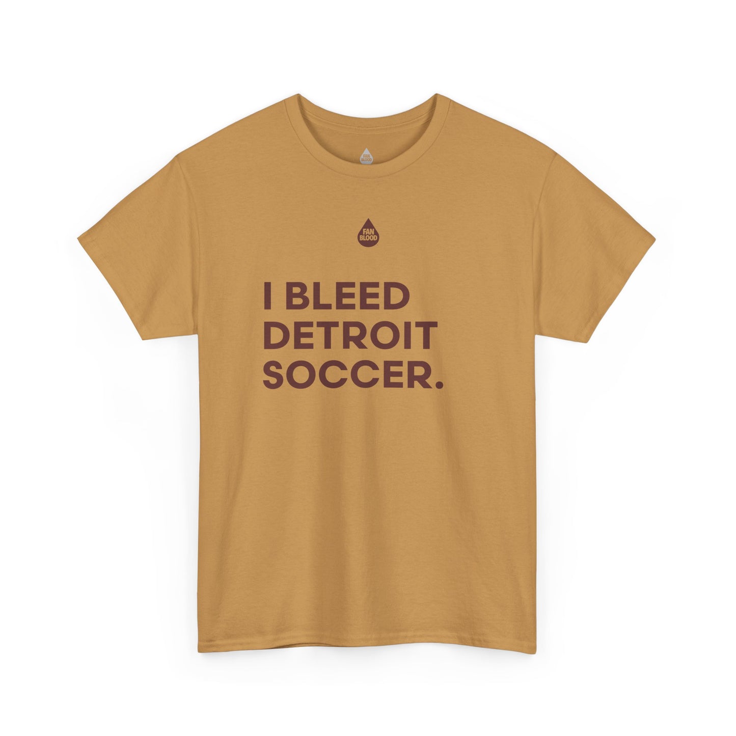 I Bleed Detroit Soccer T-Shirt