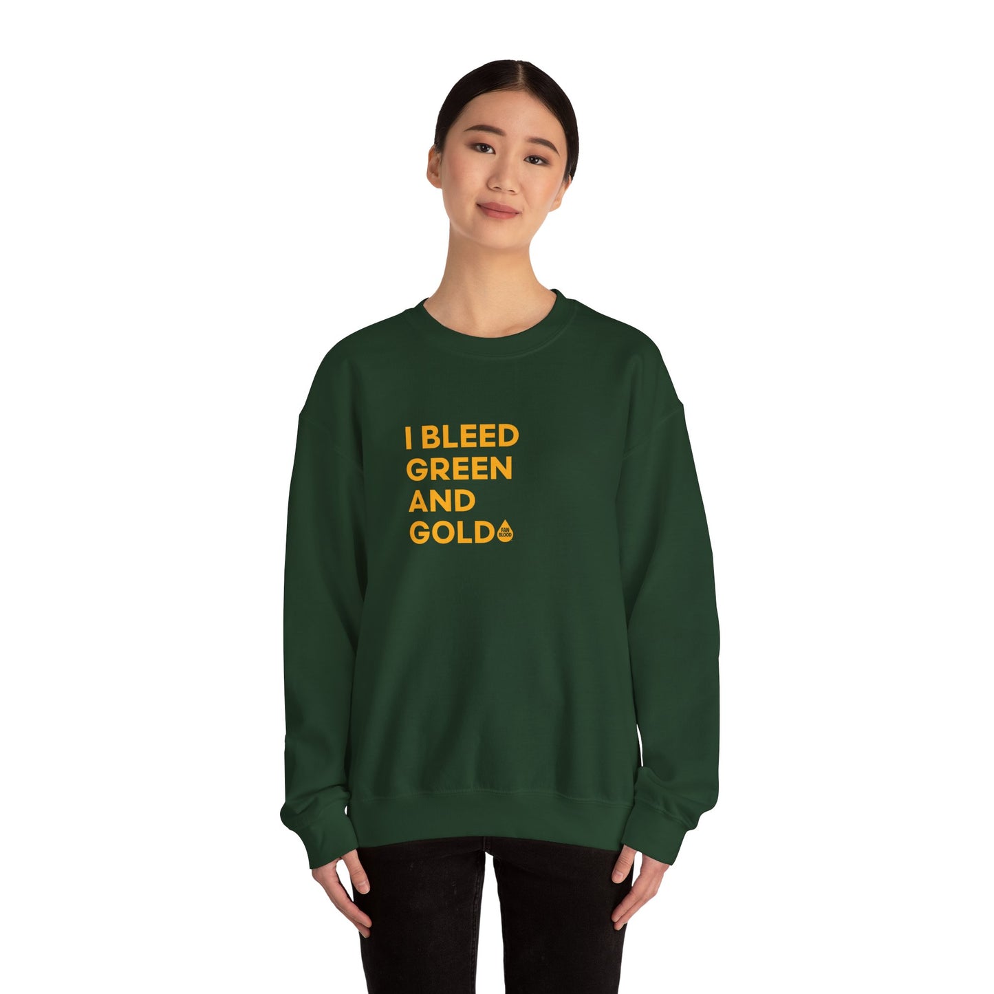 I Bleed Green & Gold Sweatshirt