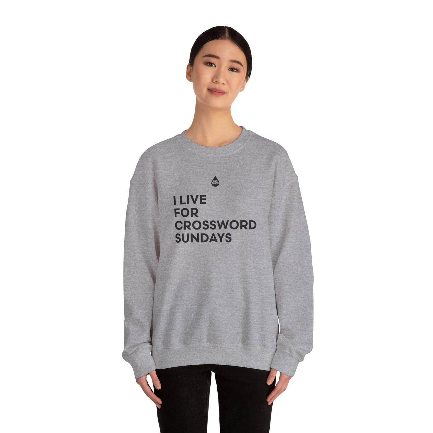 Live For Crossword Sundays Sweatshirt