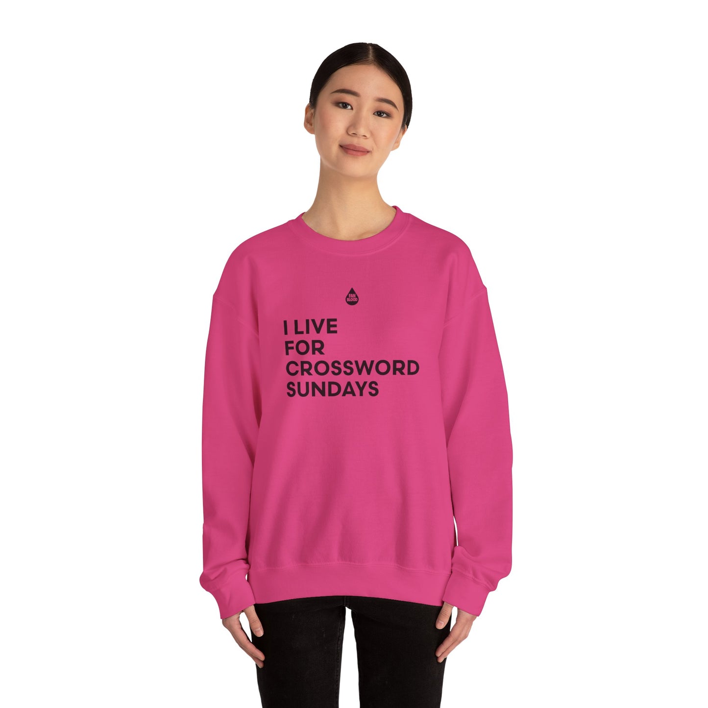 Live For Crossword Sundays Sweatshirt
