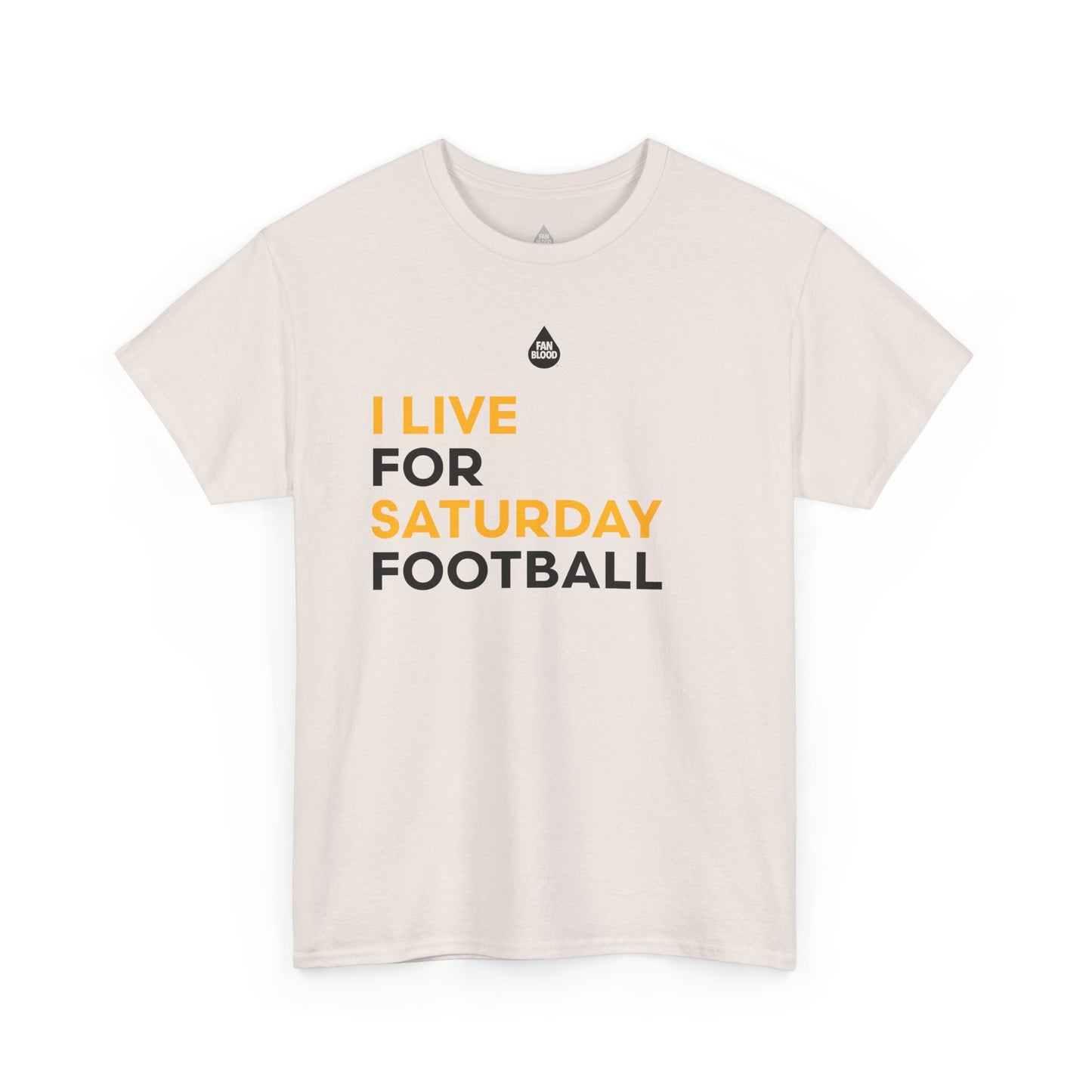 Gold & Black Saturday Football T-Shirt