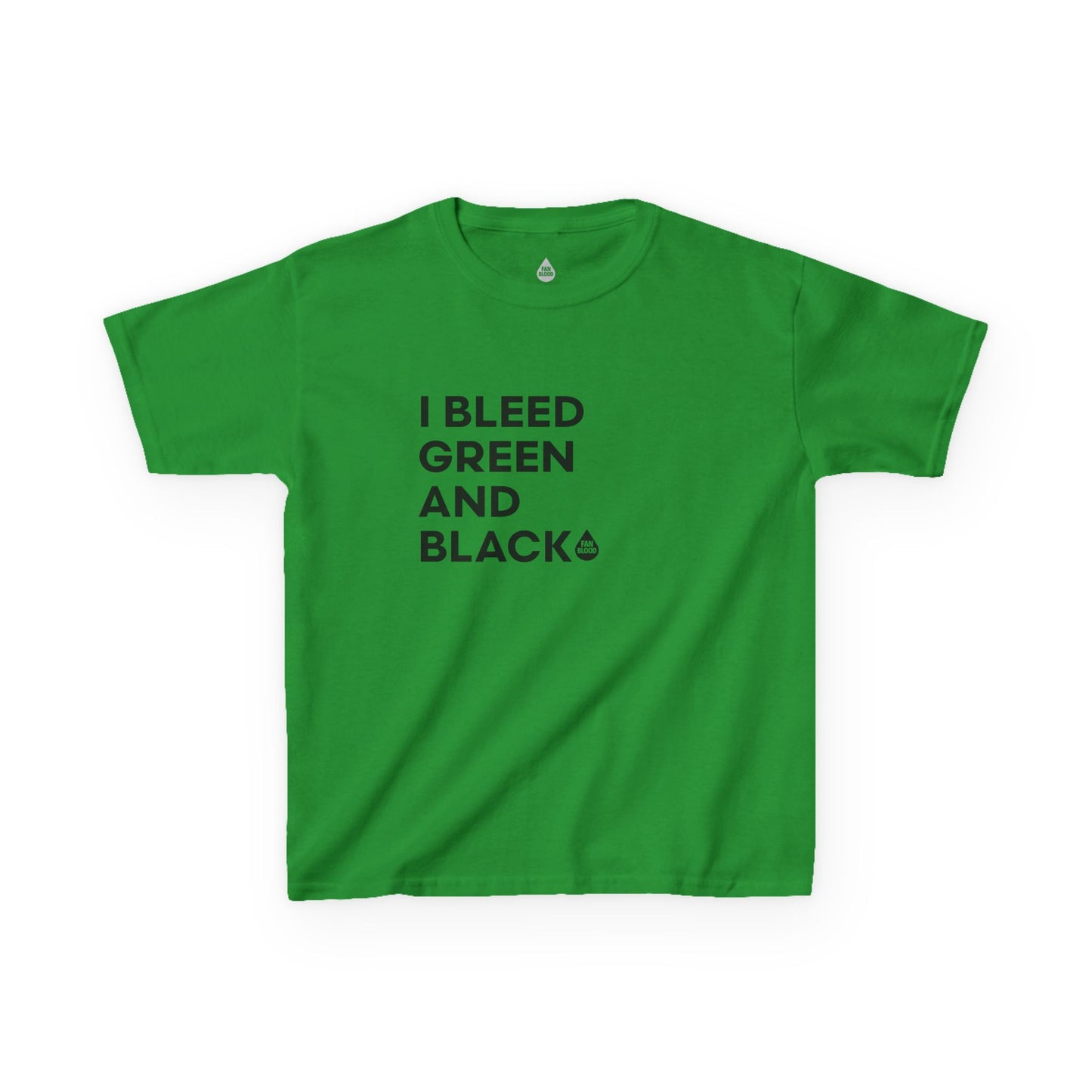 I Bleed Green & Black Kid's T