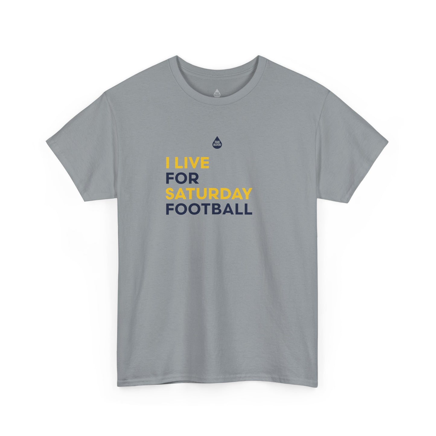 Maize & Blue Saturday Football T-Shirt