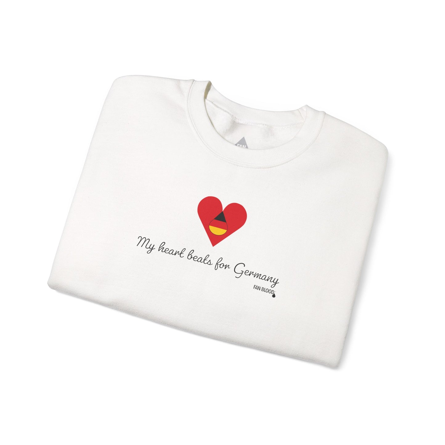 Germany Heart Beats Sweatshirt