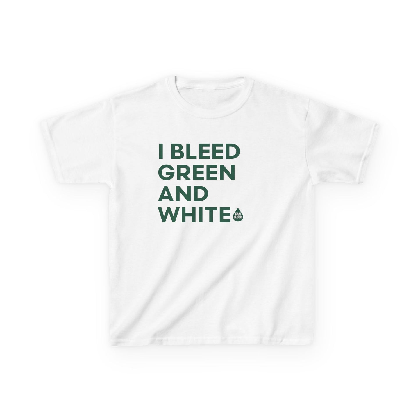 I Bleed Green& White Kid's T