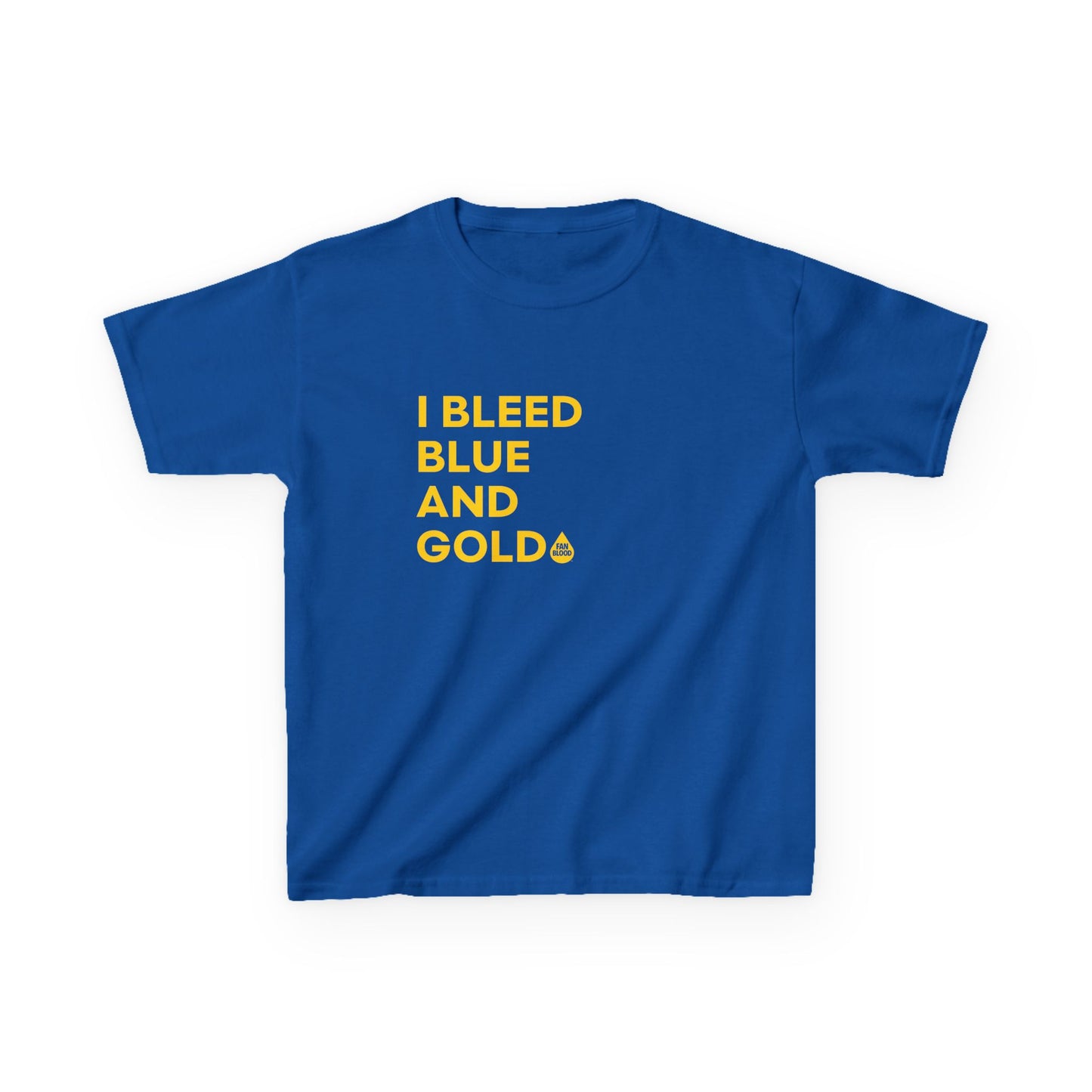 I Bleed Blue & Gold Kid's T