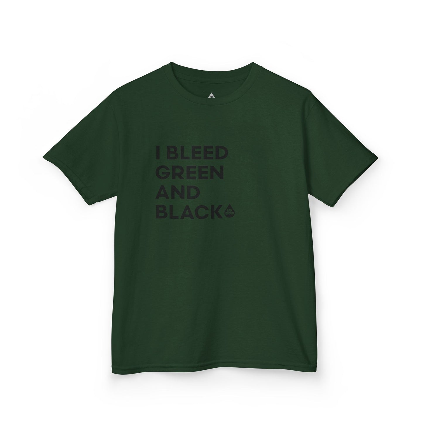 I Bleed Green & Black Kid's T