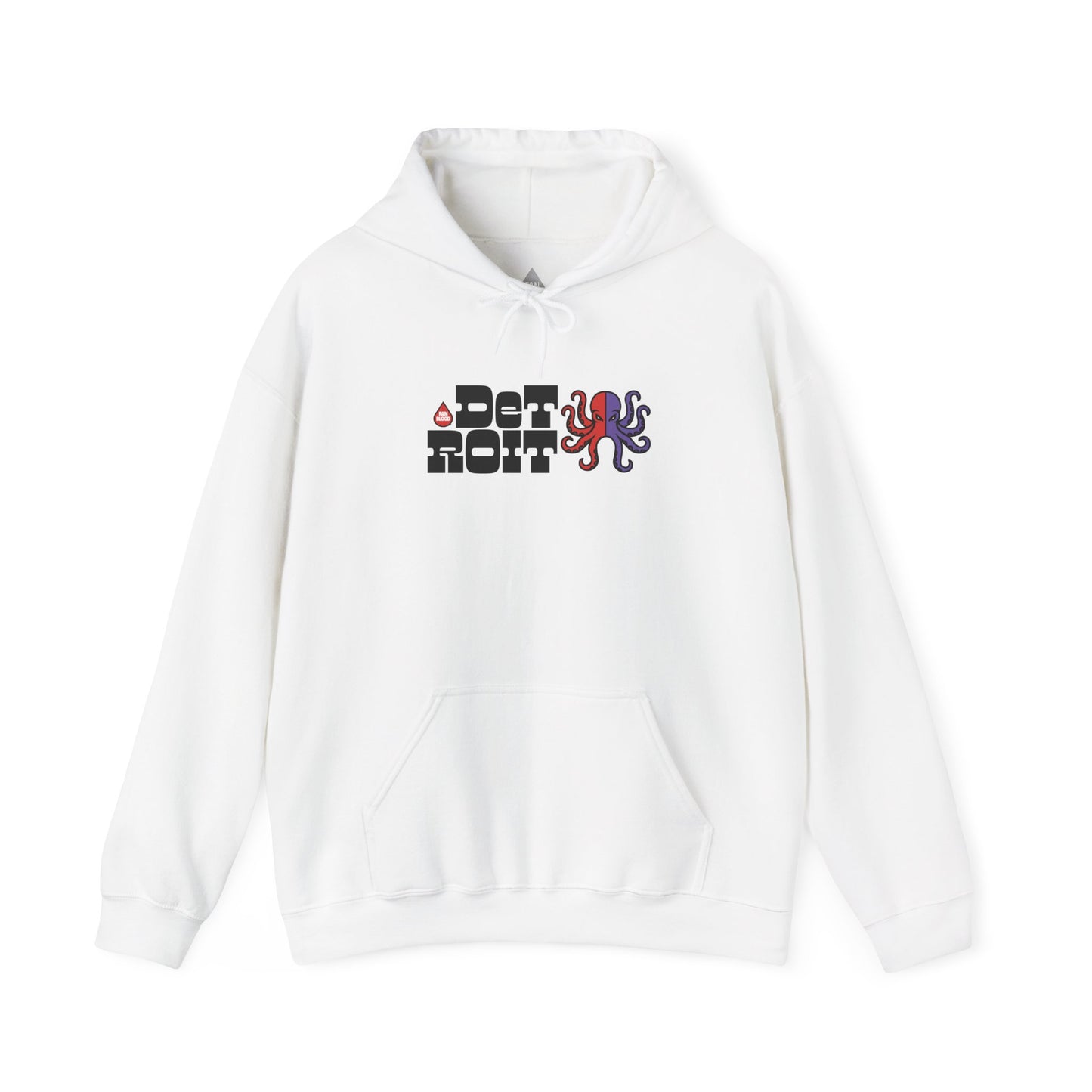Retro Detroit Hockey Hoodie