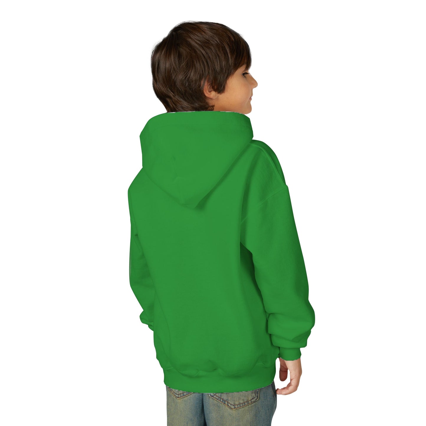 I Bleed Green& White Kid's Hoodie