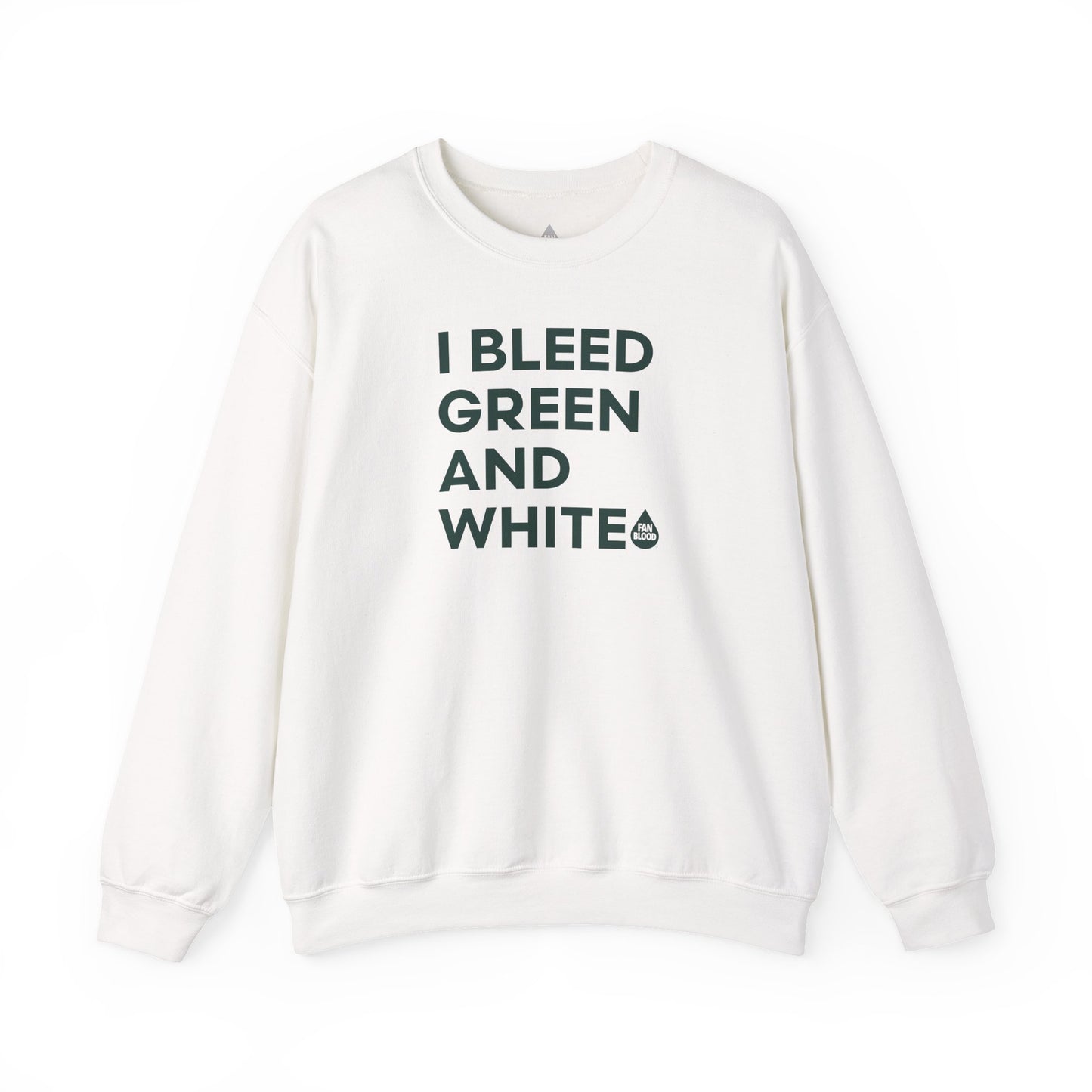 I Bleed Green & White EL Sweatshirt