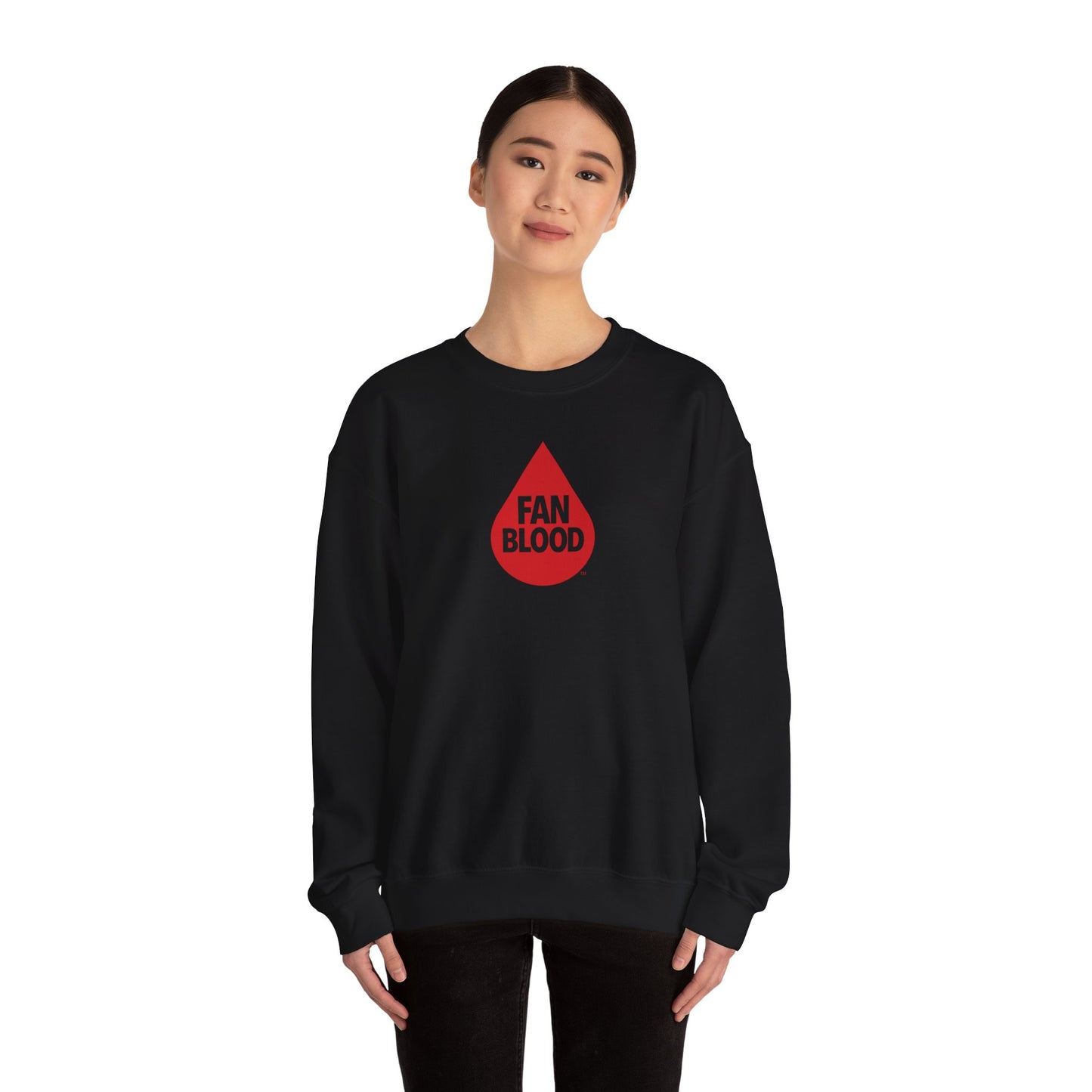 FB Red Droplet Sweatshirt
