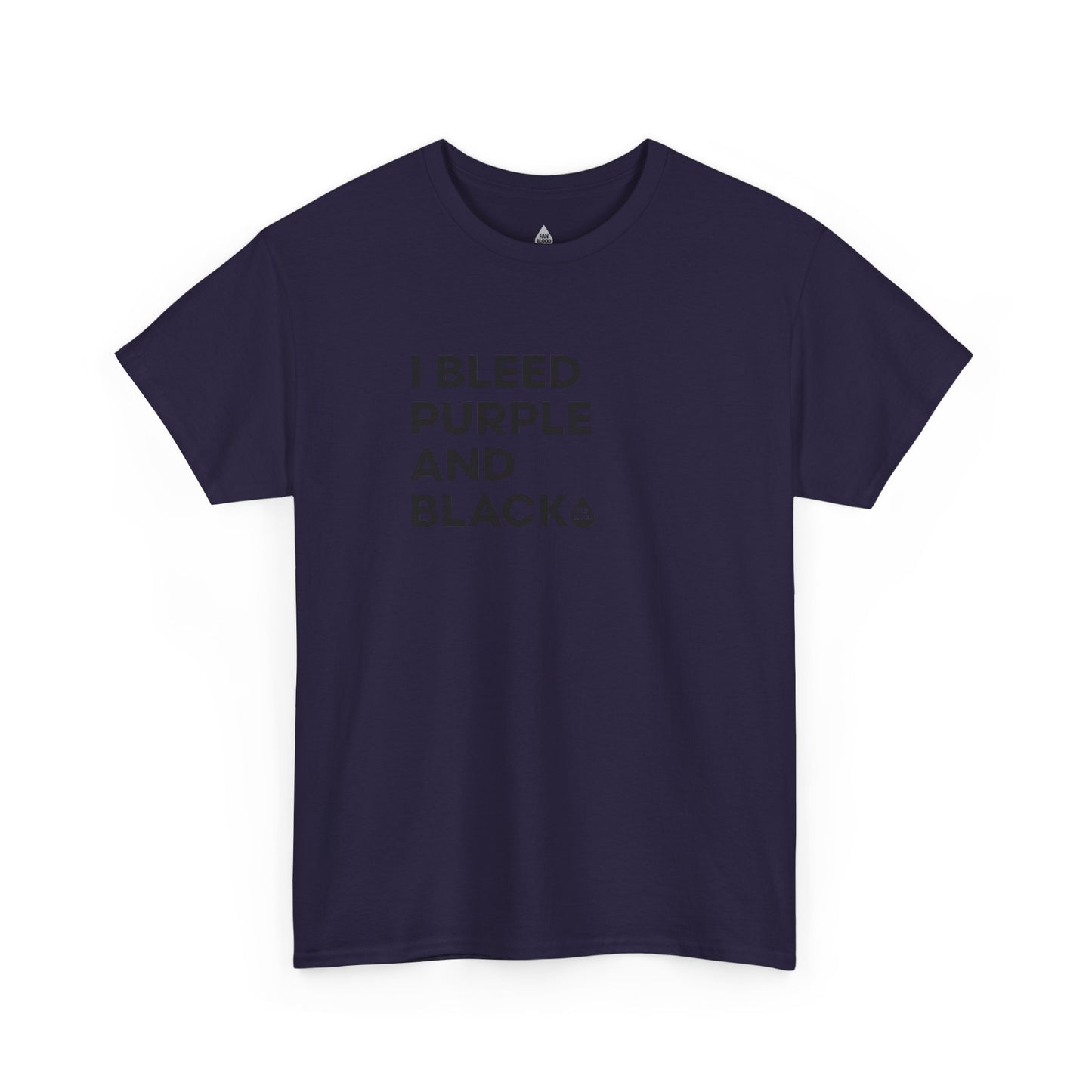 I Bleed Purple & Black T