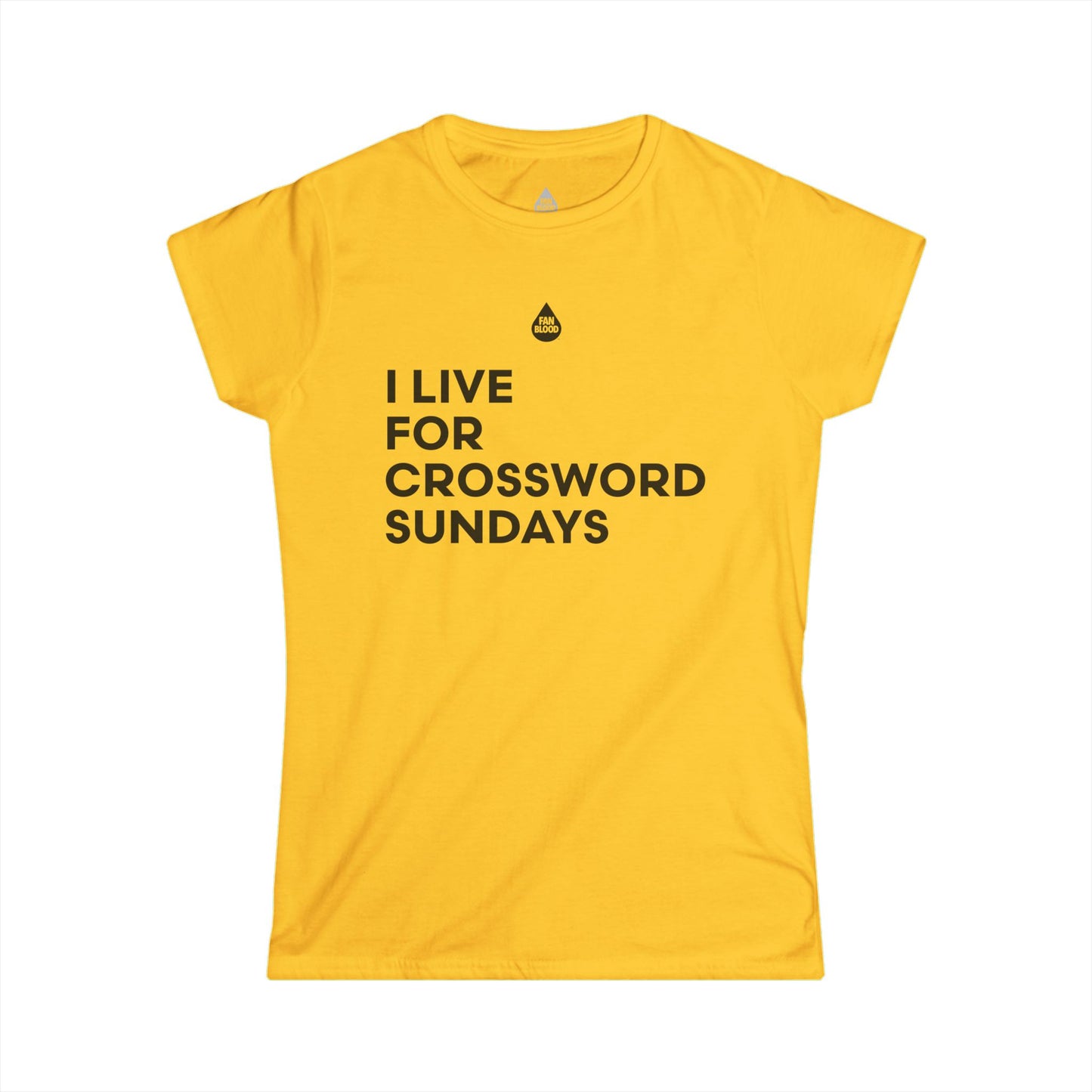 Live For Crossword Sundays Women's T
