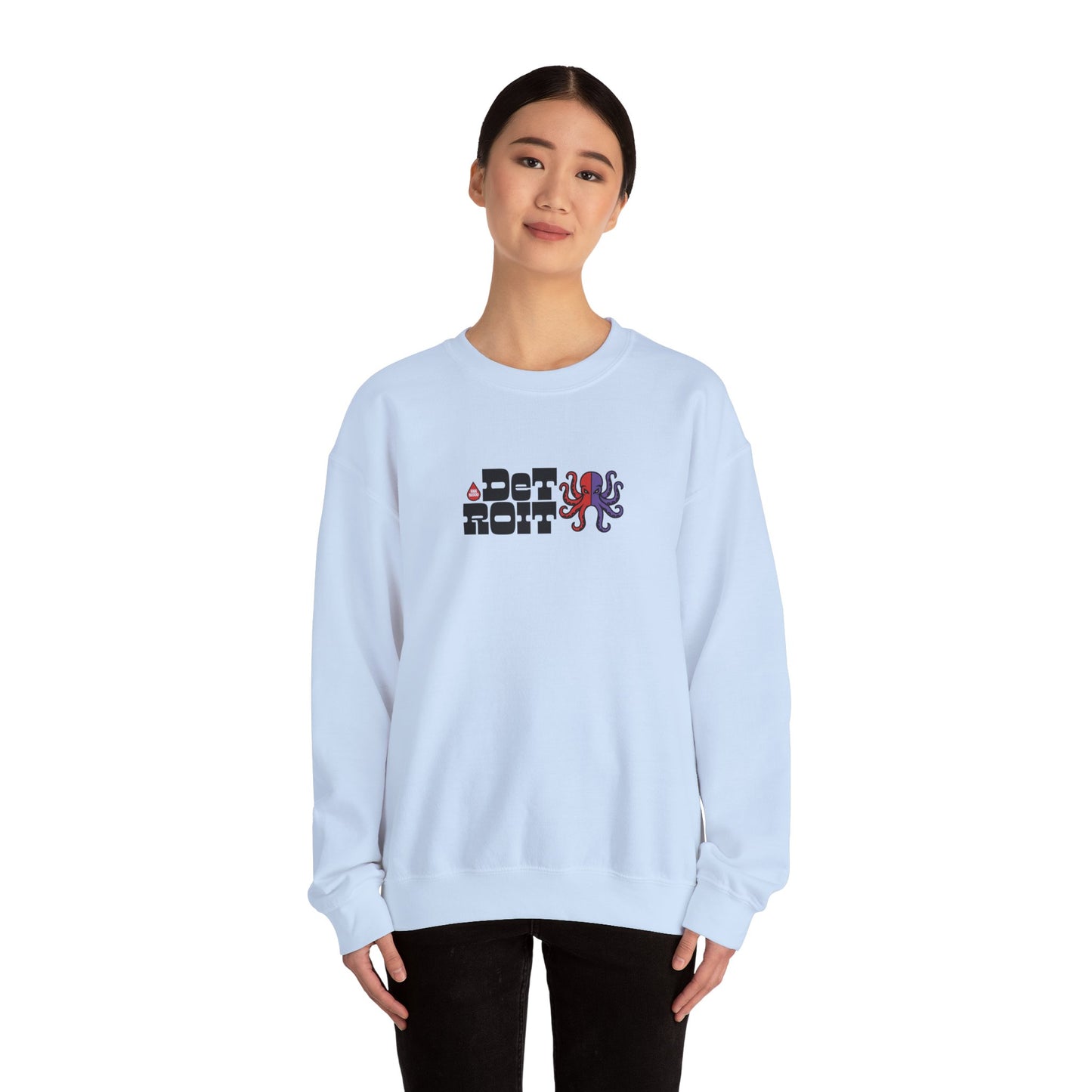 Retro Detroit Hockey Sweatshirt