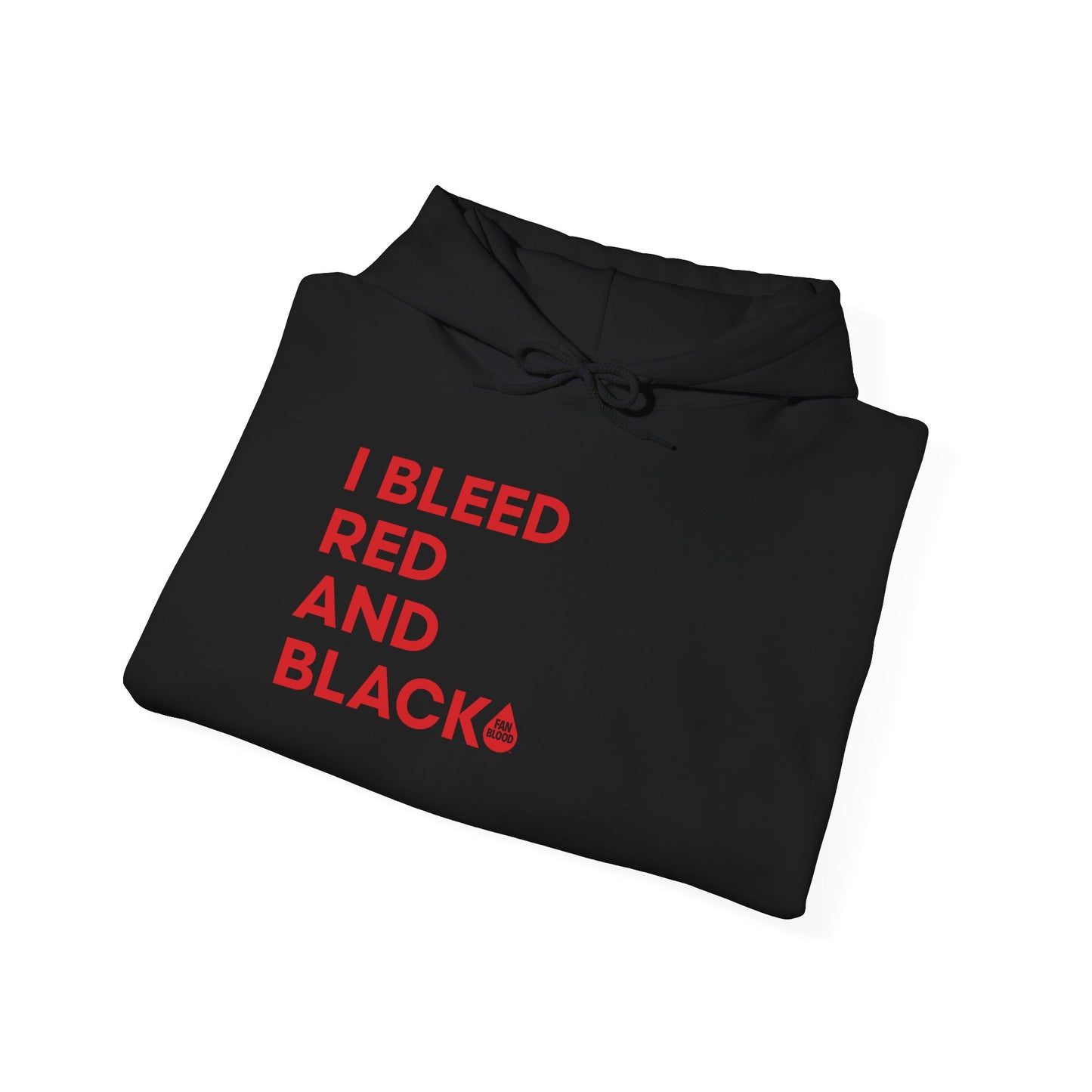 I Bleed Red & Black Hoodie