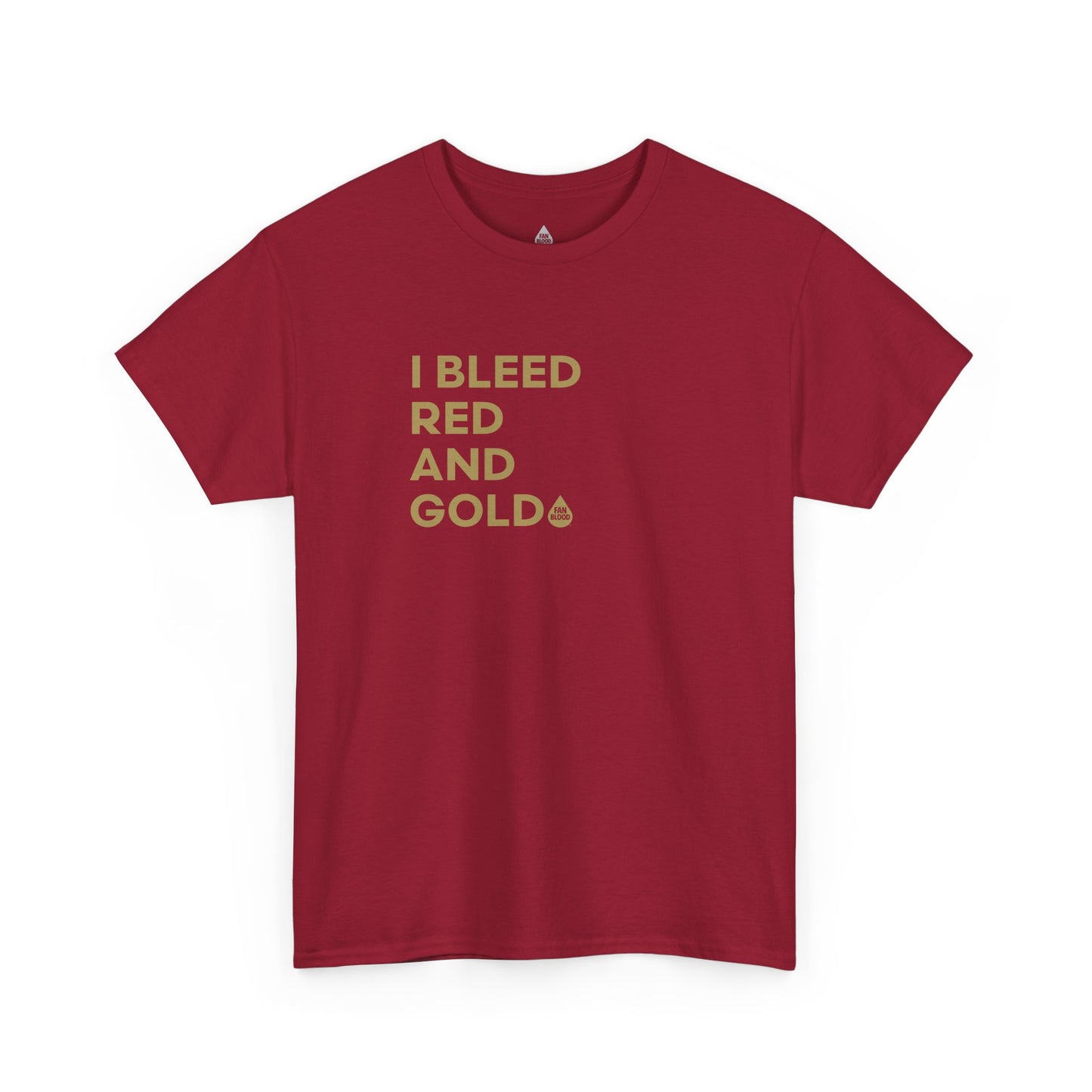 I Bleed Red & Gold T