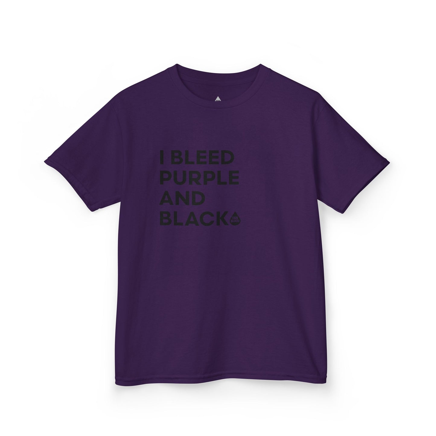 I Bleed Purple & Black Kid's T