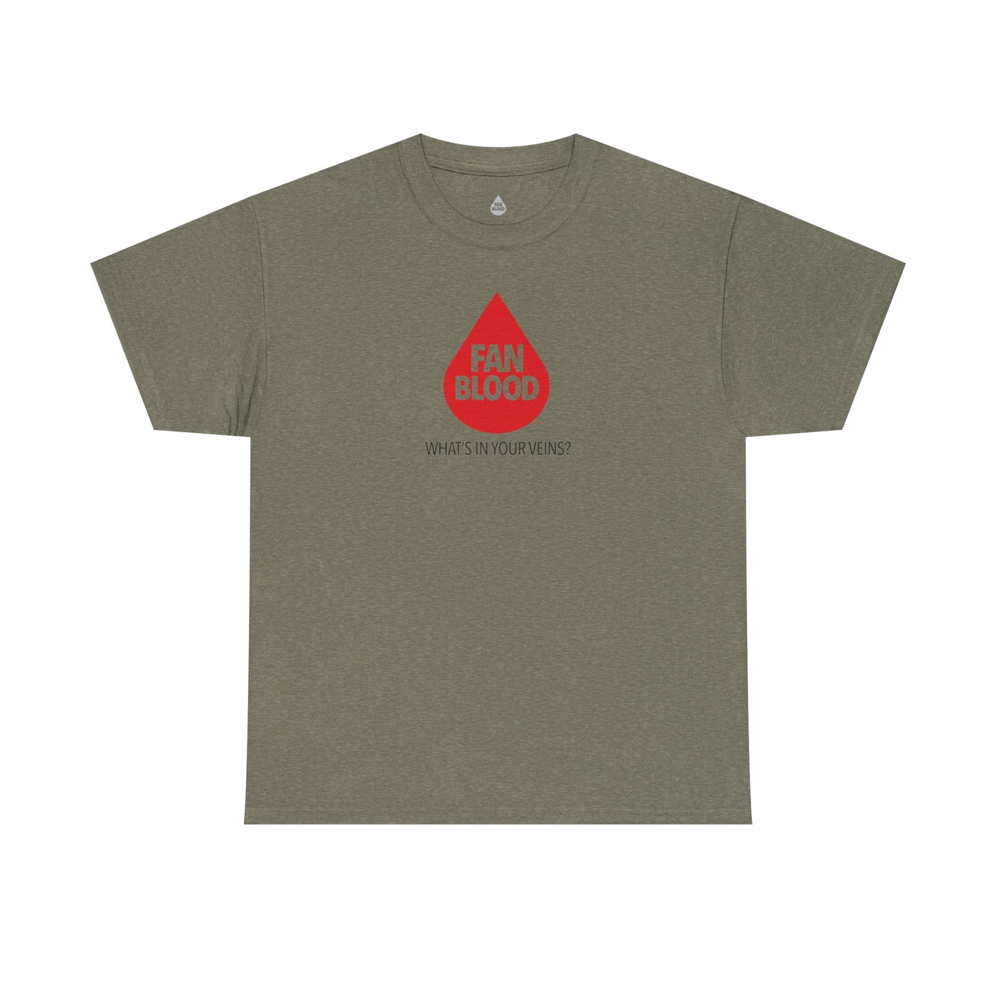 FB Red Droplet Veins T-shirt