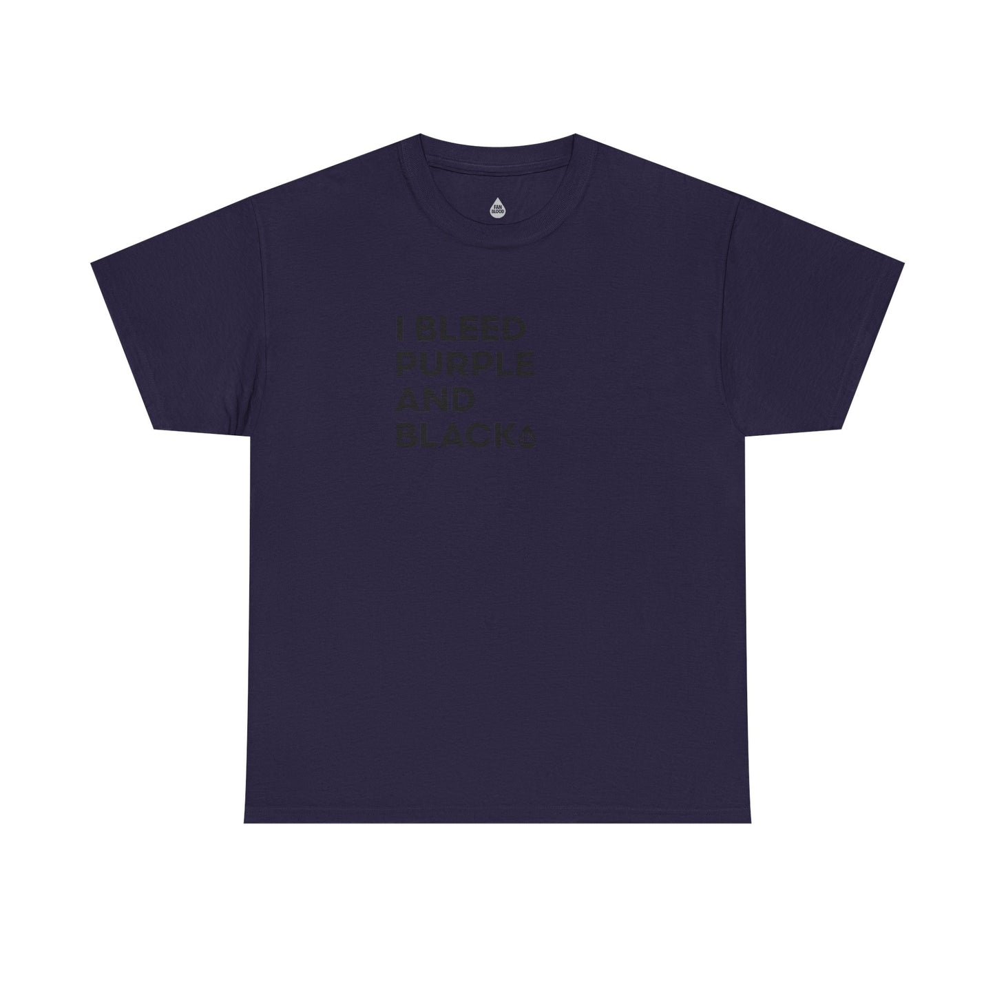 I Bleed Purple & Black T