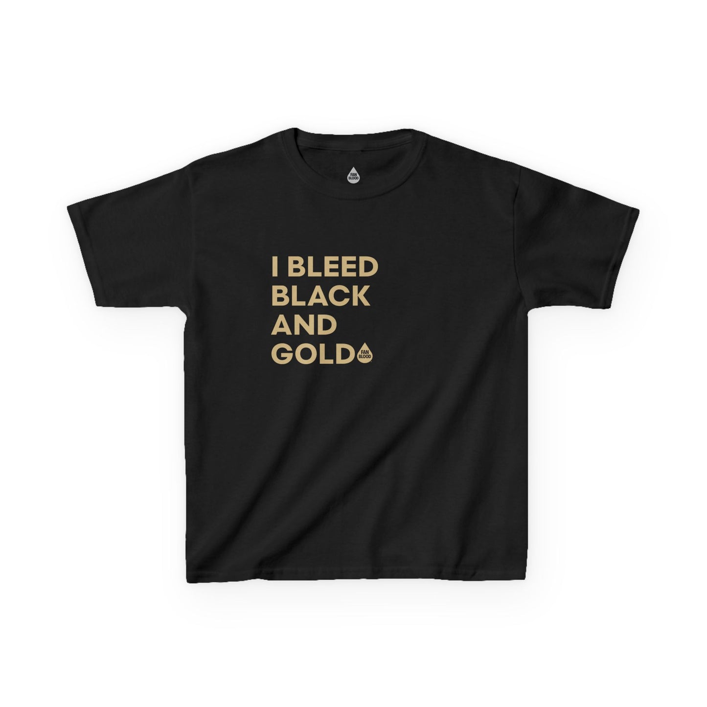 I Bleed Black & Gold Kid's T