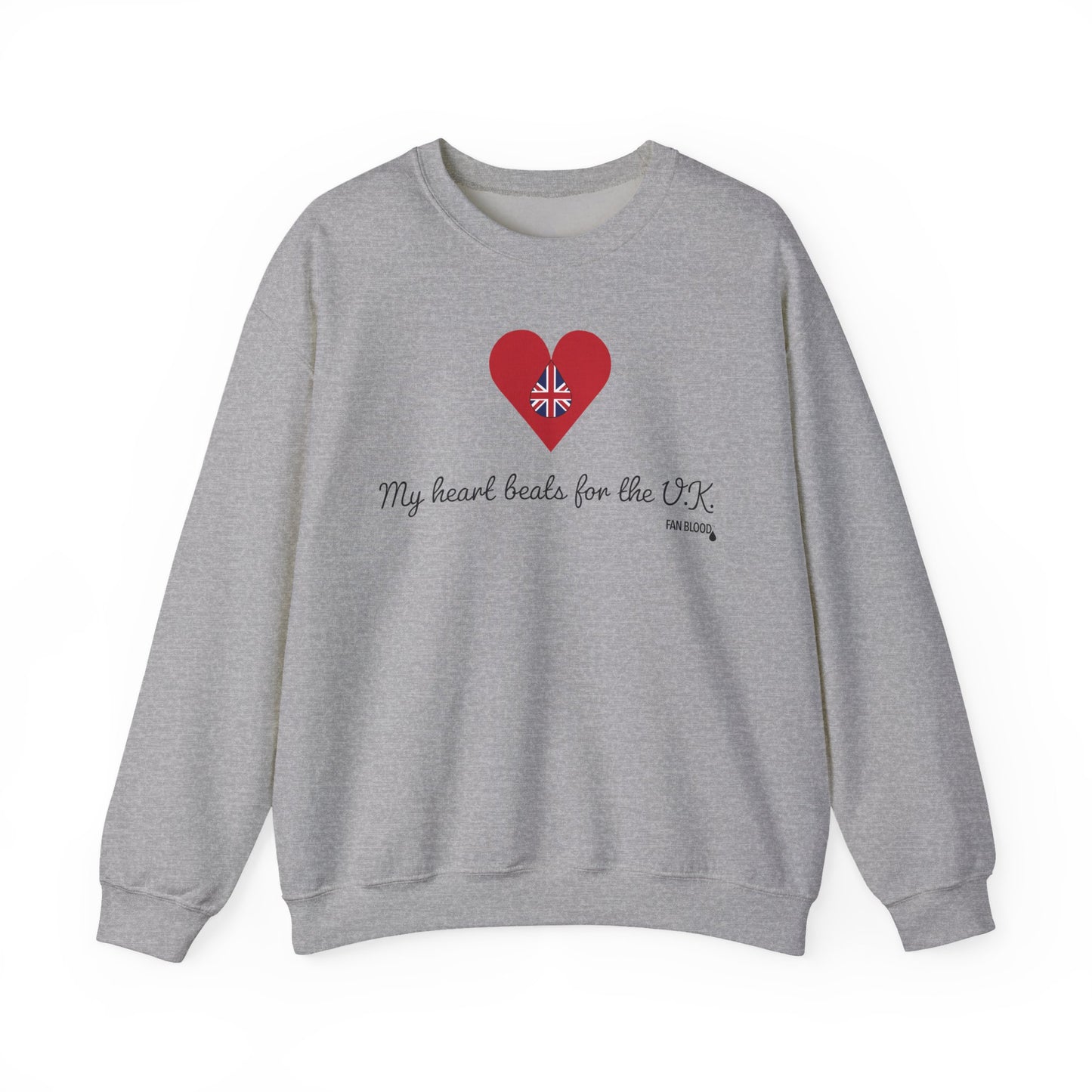 UK Heart Beats Sweatshirt