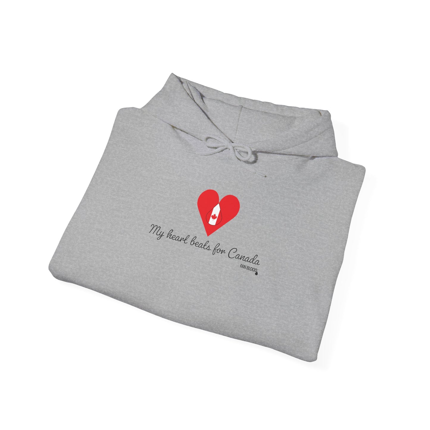 Canada Heart Beats Hoodie