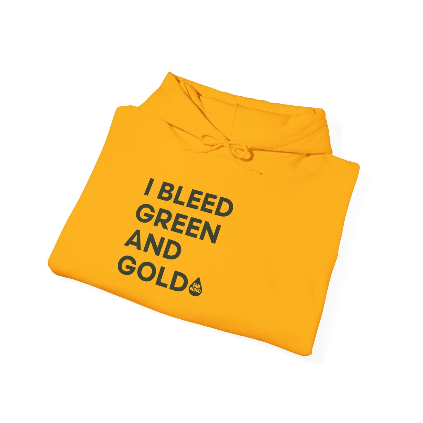 I Bleed Green & Gold Hoodie