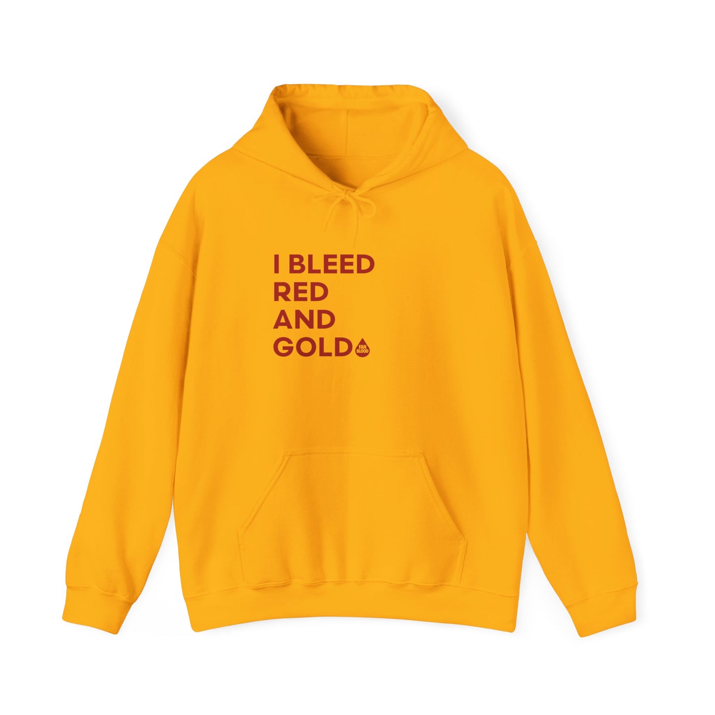 I Bleed Red & Gold Hoodie