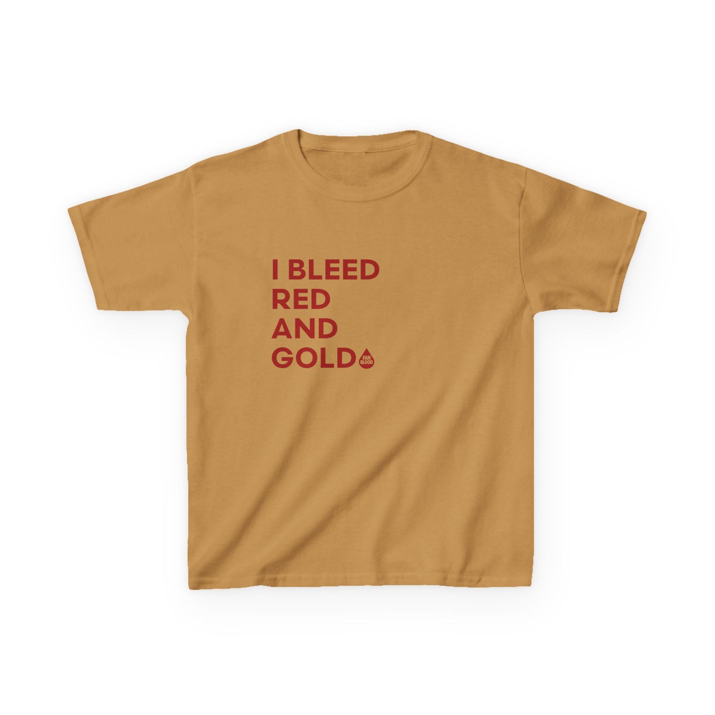 I Bleed Red & Gold Kid's T