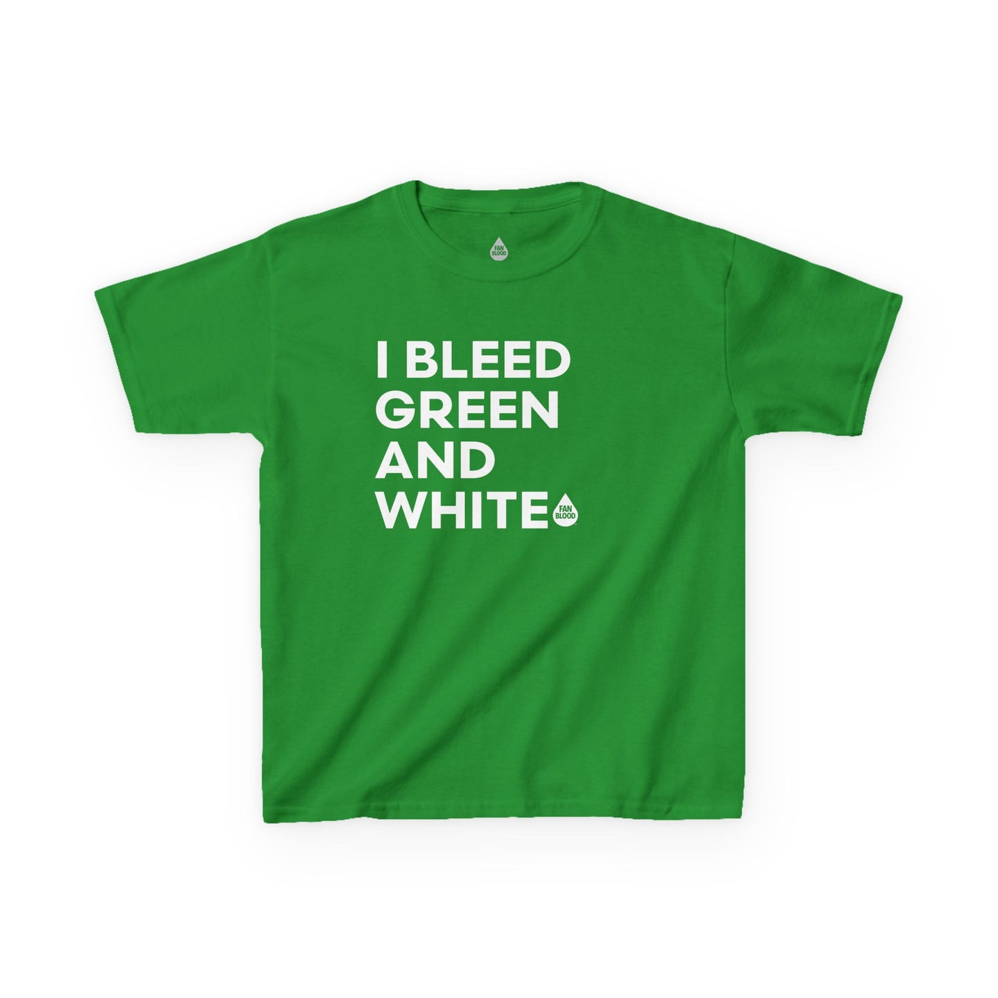 I Bleed Green& White Kid's T