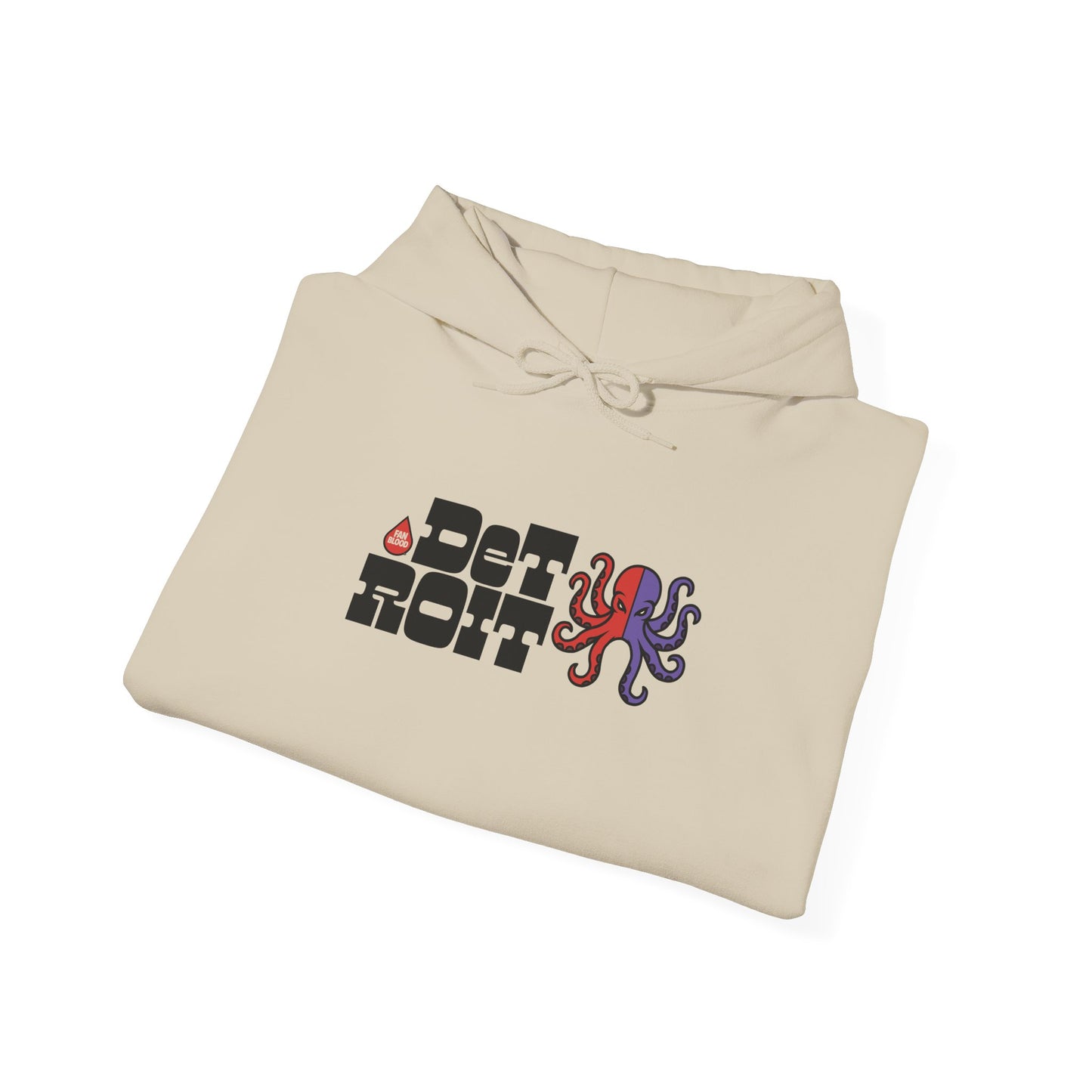 Retro Detroit Hockey Hoodie