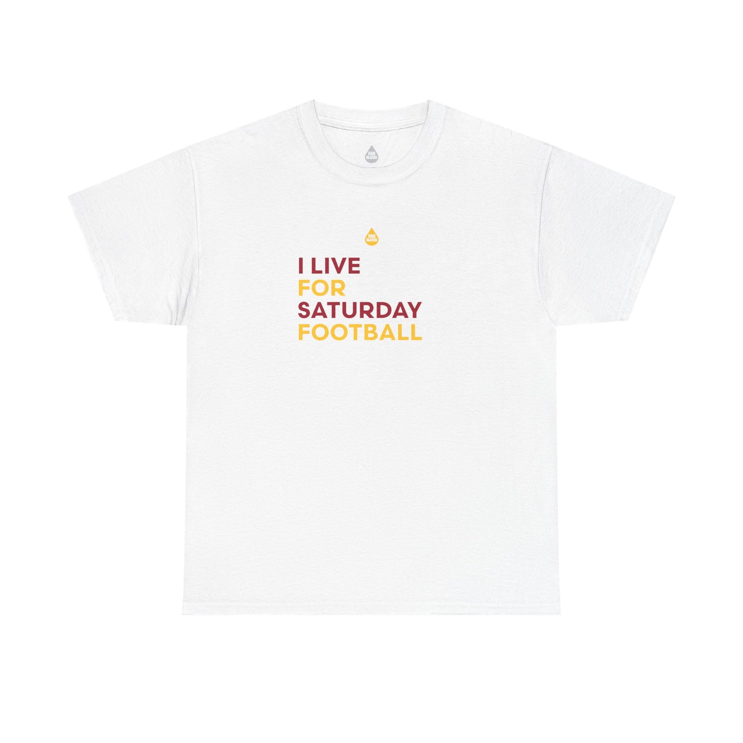 Cardinal & Gold Saturday Football T-Shirt
