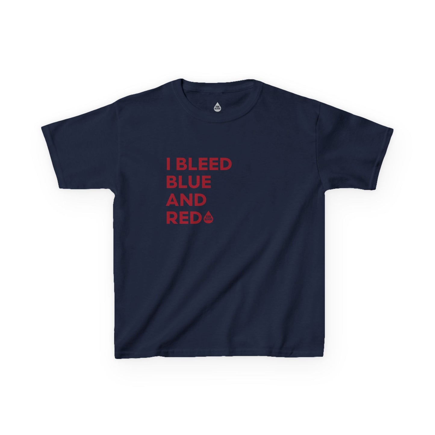 I Bleed Blue & Red Kid's T