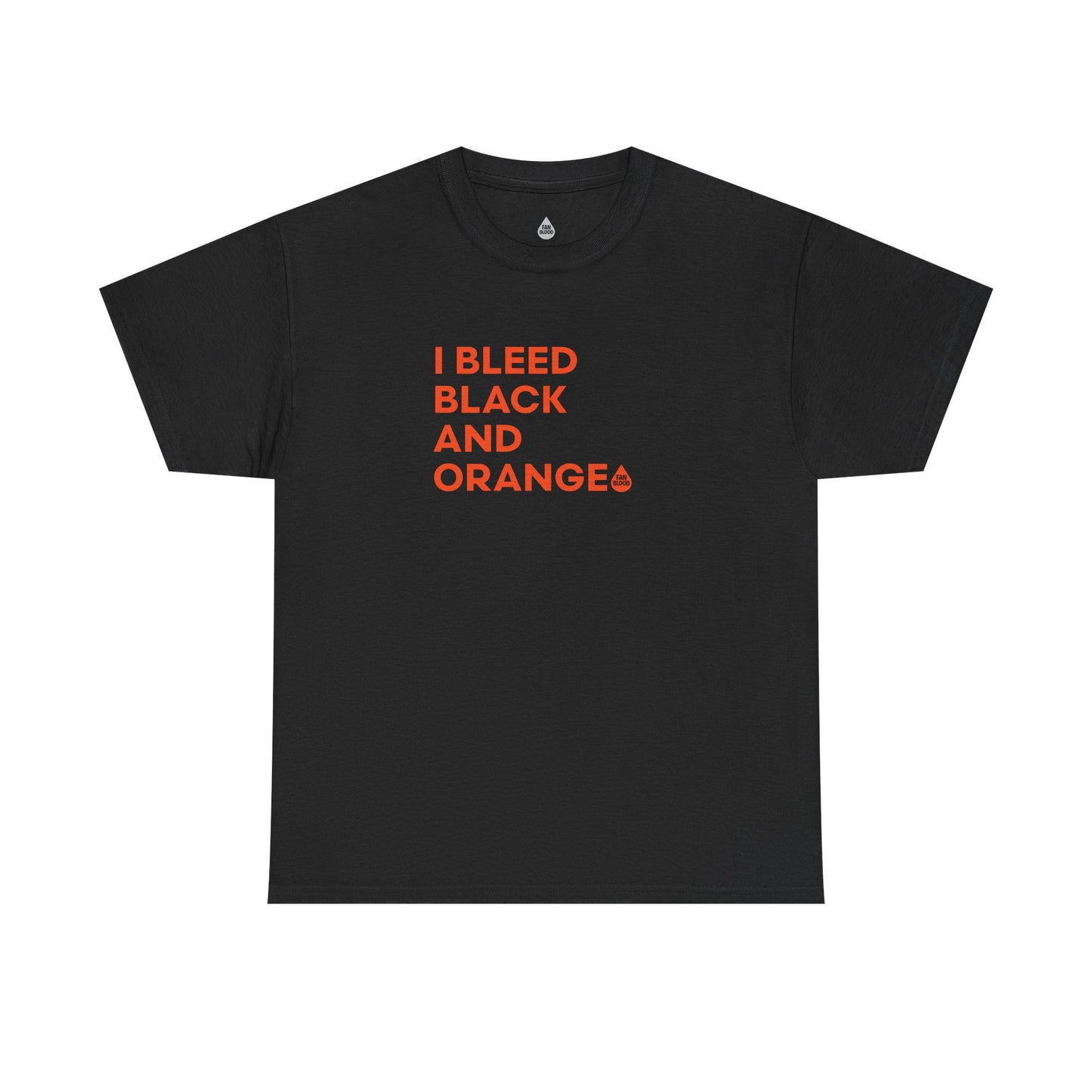 I Bleed Black & Orange T