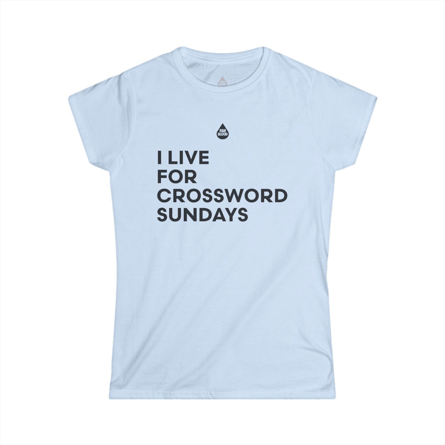 Live For Crossword Sundays Women's T