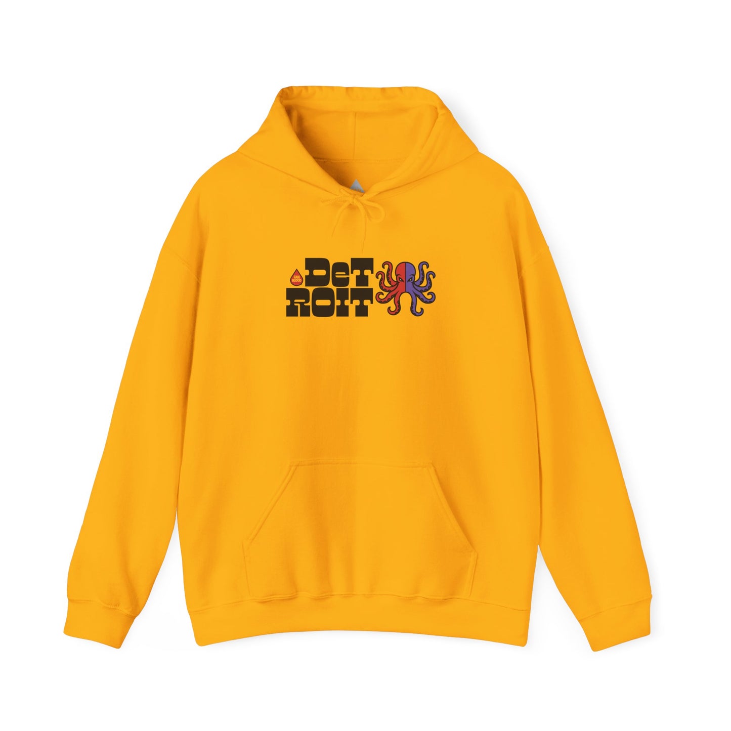 Retro Detroit Hockey Hoodie