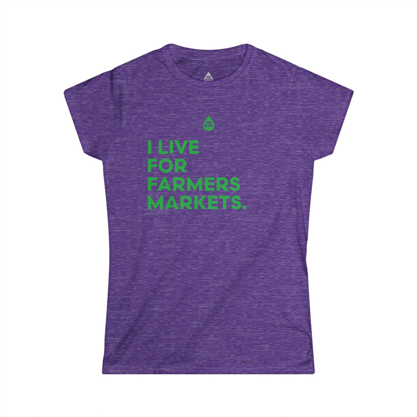 Live For Farmers Markets Women's T