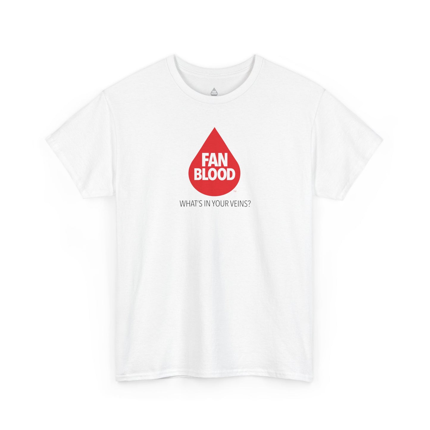 FB Red Droplet Veins T-shirt