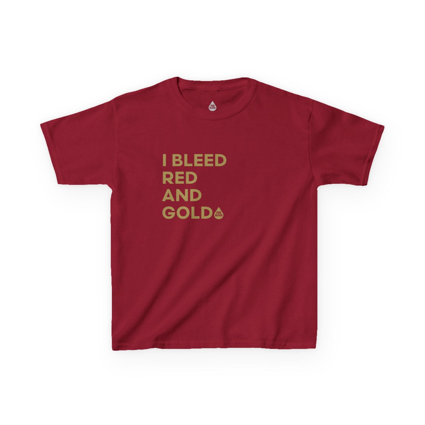 I Bleed Red & Gold Kid's T