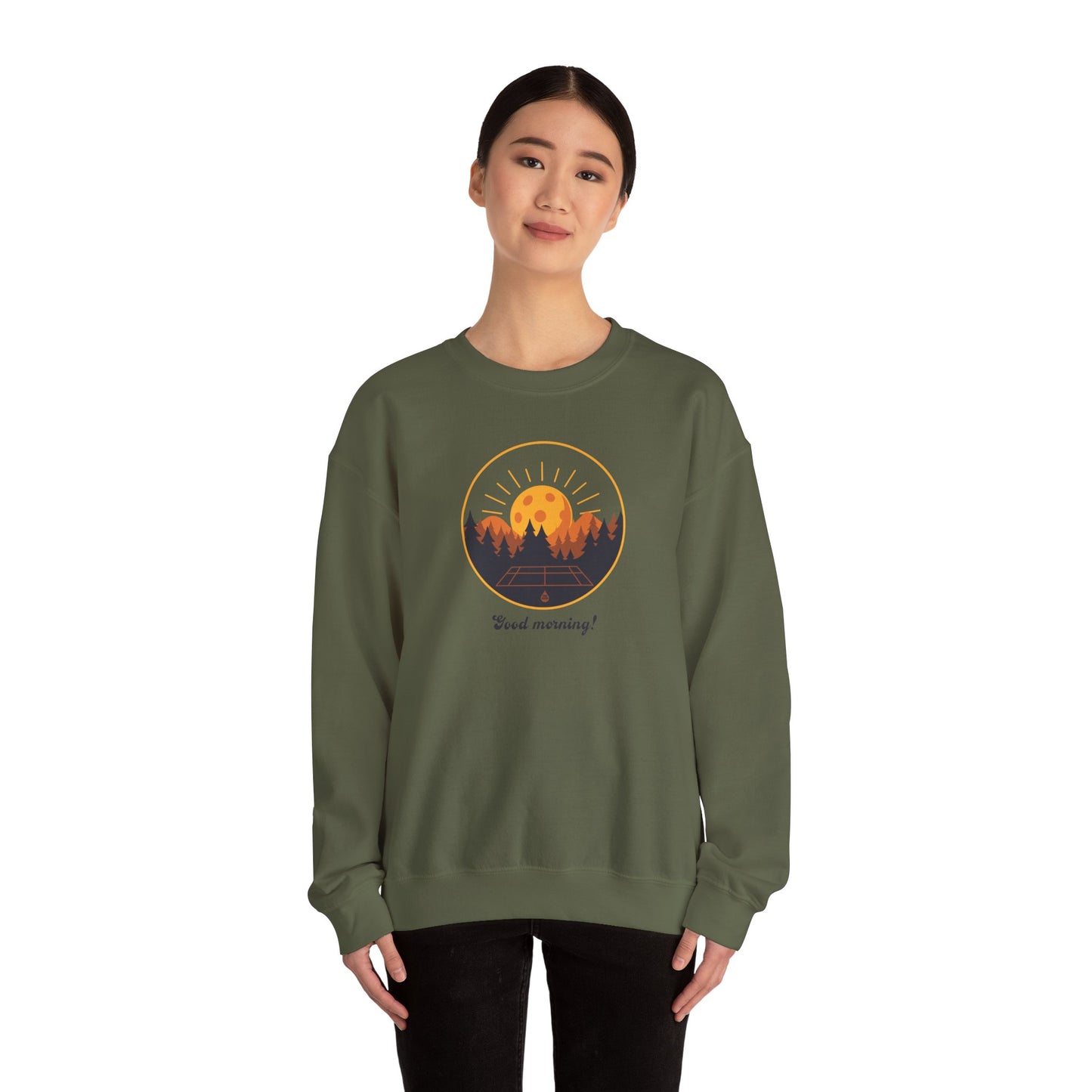 Good Morning Pickleball Sweatshirt