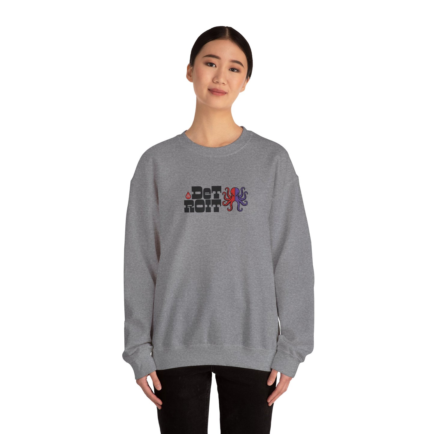 Retro Detroit Hockey Sweatshirt