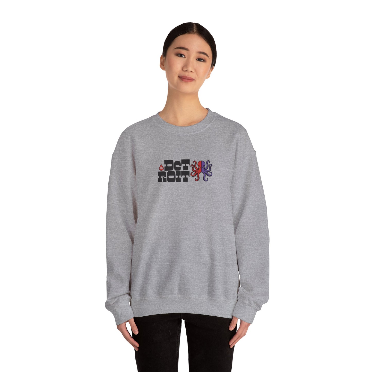 Retro Detroit Hockey Sweatshirt
