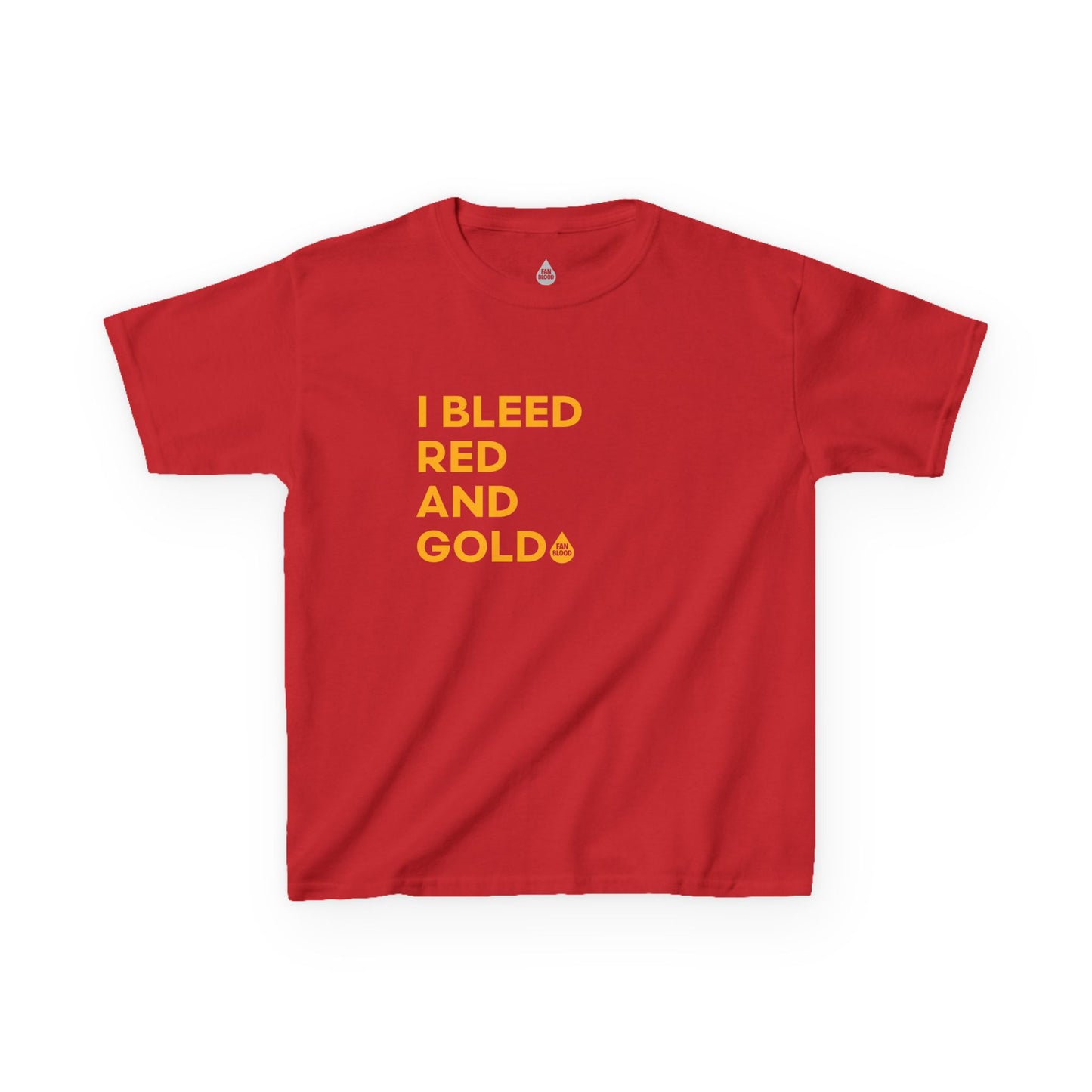 I Bleed Red & Gold Midwest Kid's T