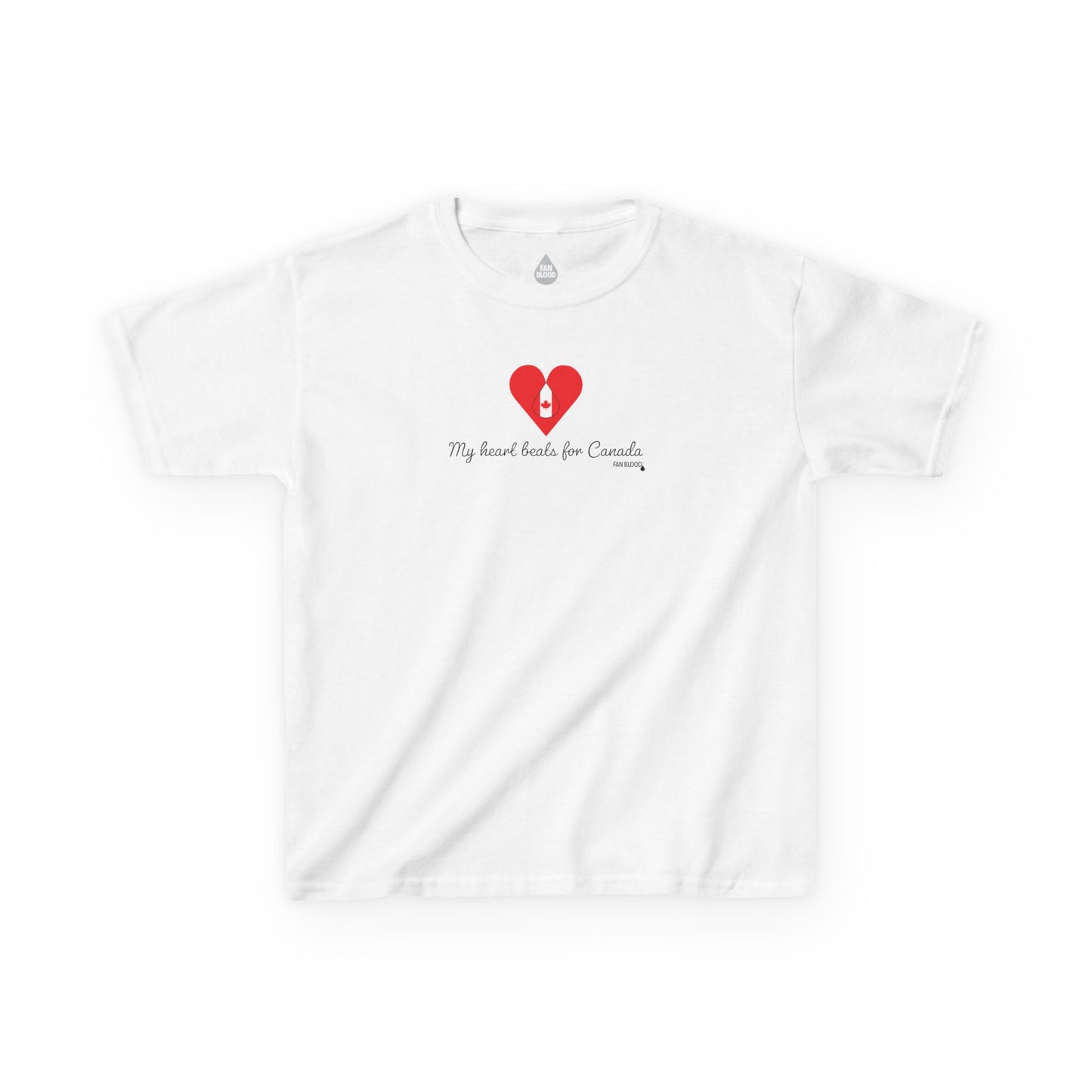 Canada Heart Beats Kid's T