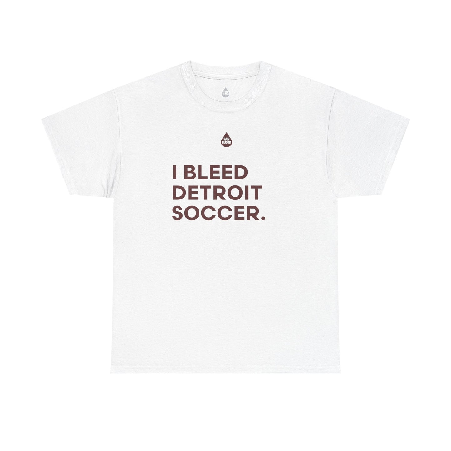 I Bleed Detroit Soccer T-Shirt
