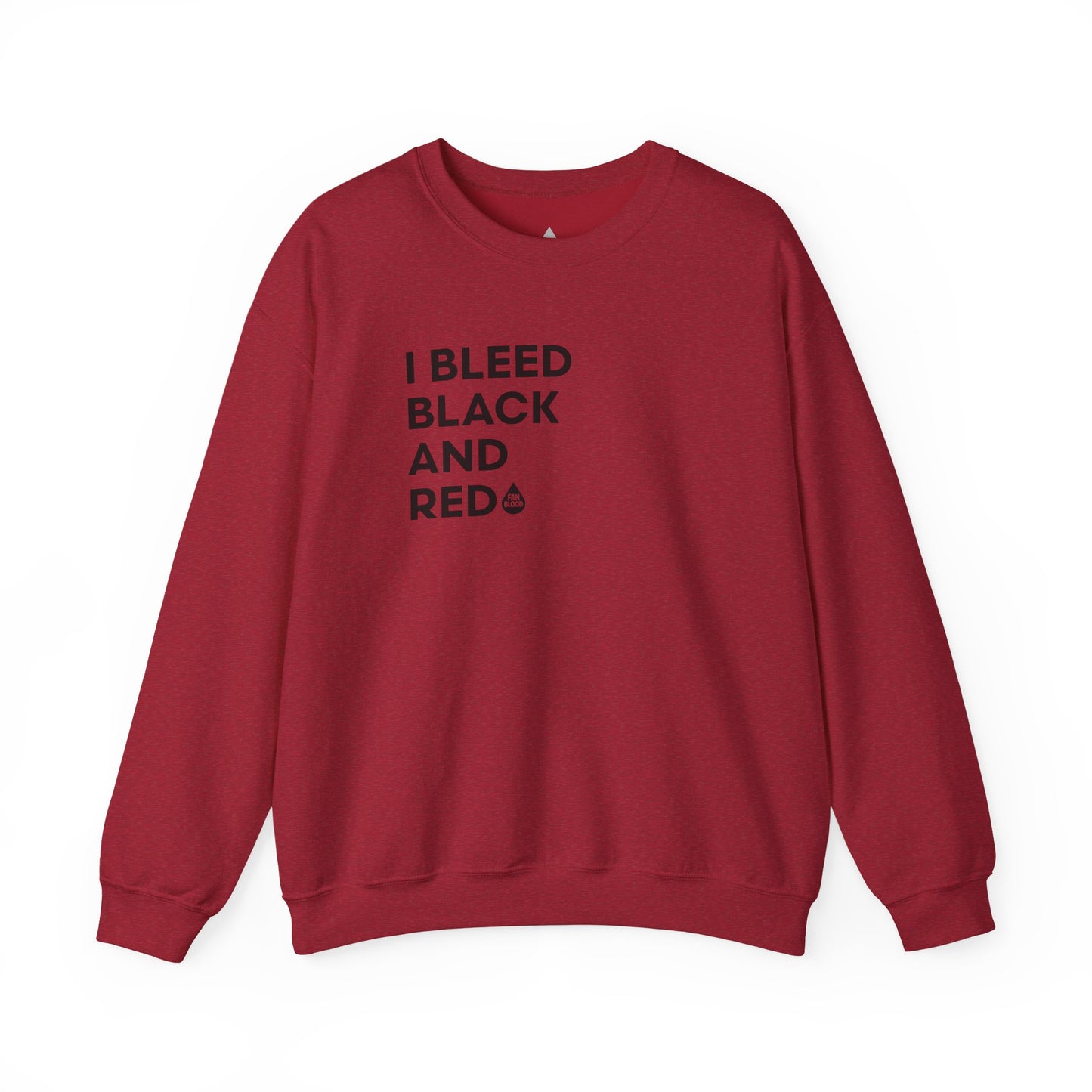 I Bleed Black & Red Sweatshirt