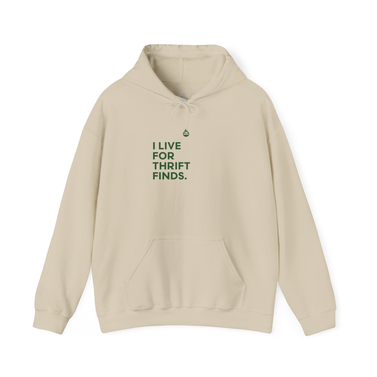 Live For Thrift Finds Hoodie