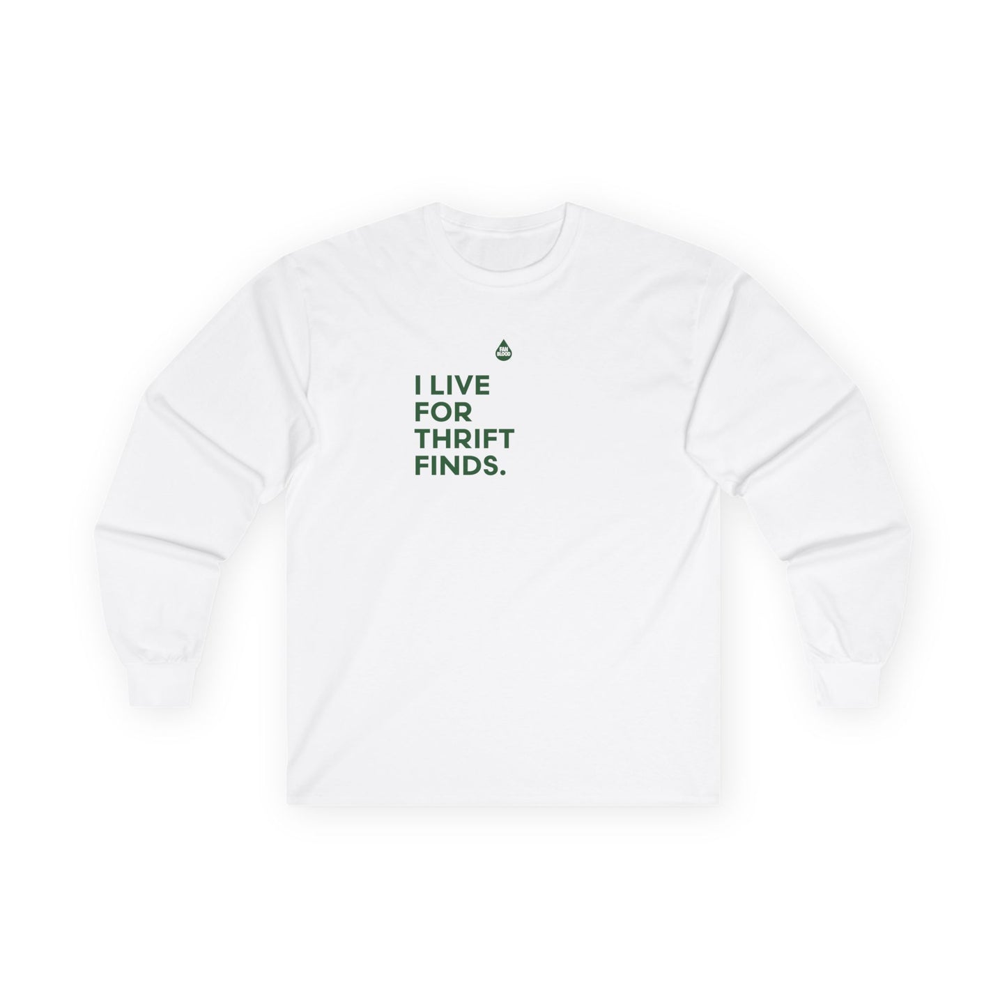 Live For Thrift Finds Long Sleeve T
