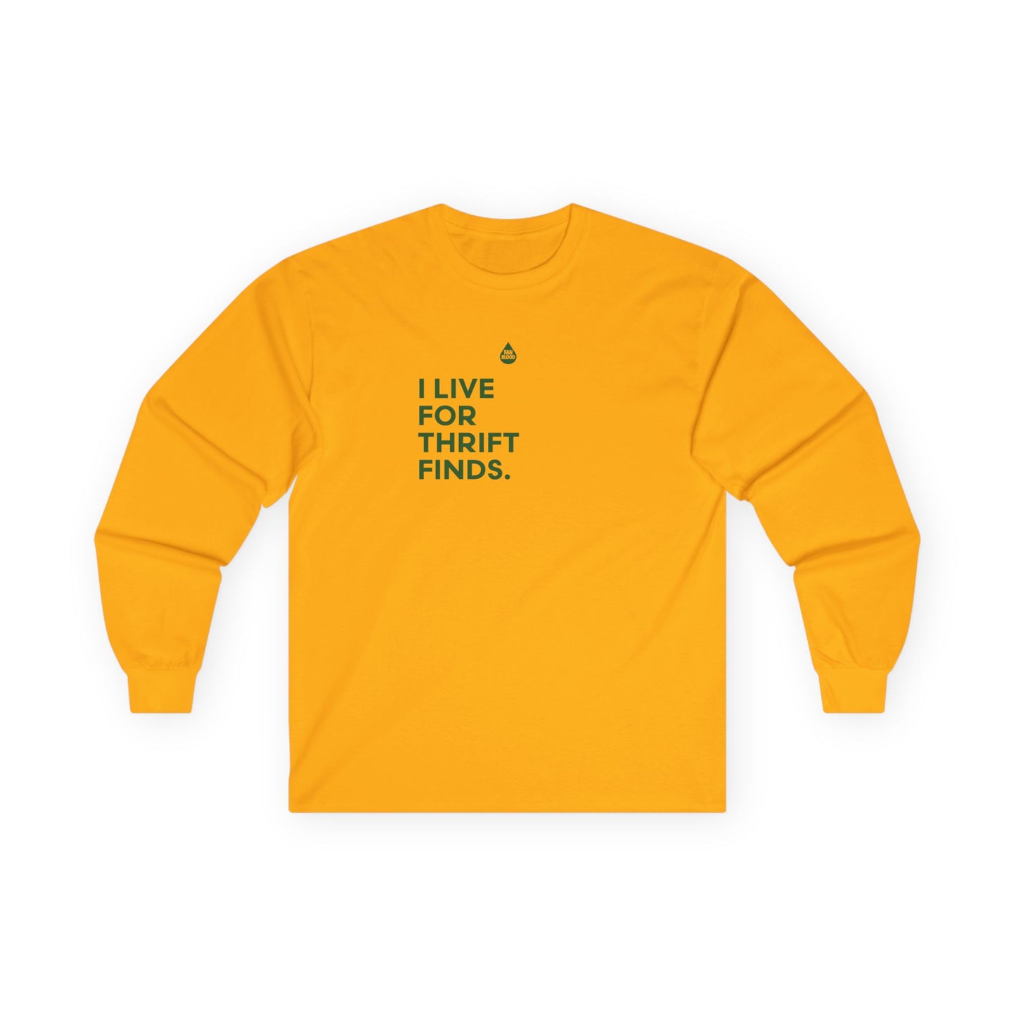 Live For Thrift Finds Long Sleeve T